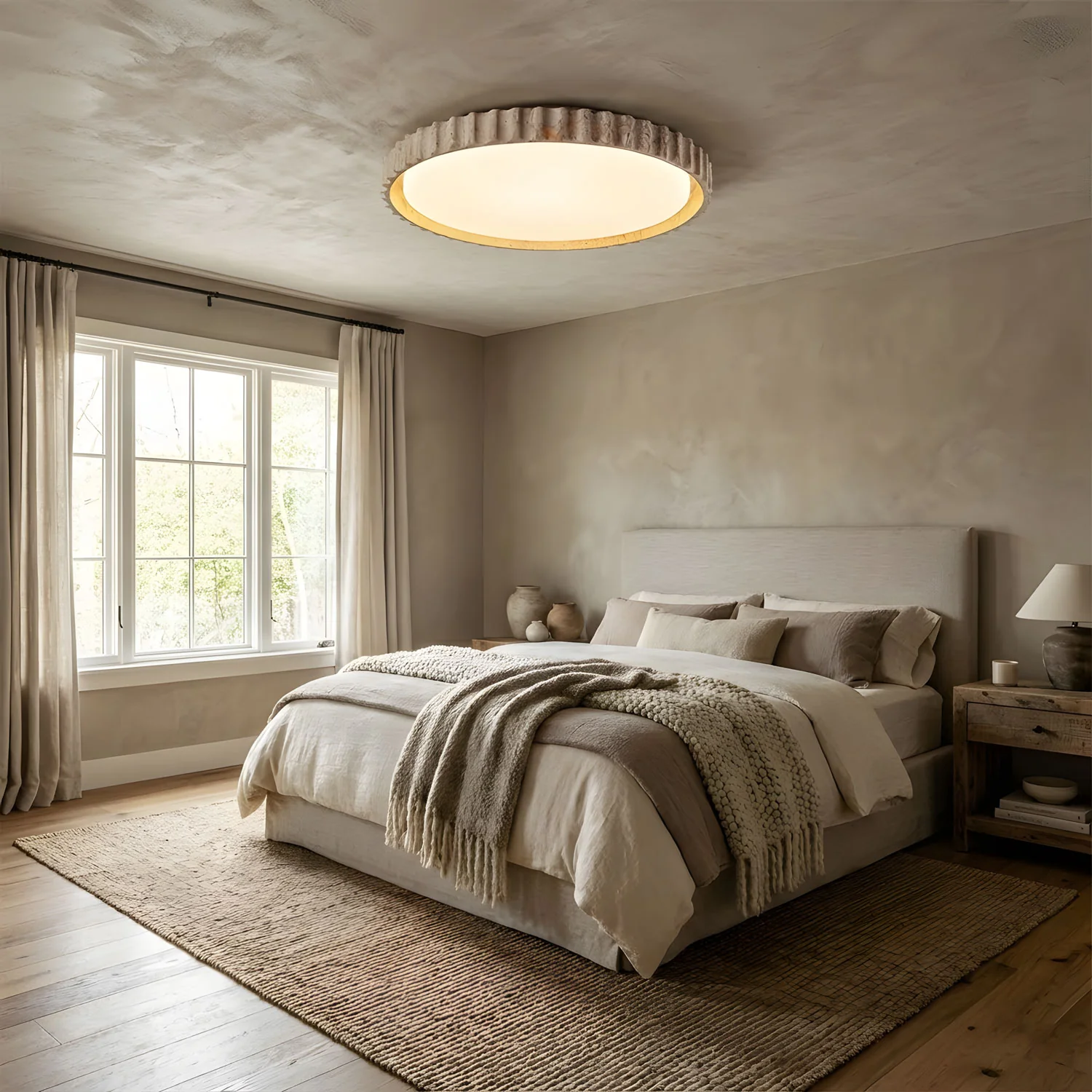 Riva Stone Ceiling Light - Image 6