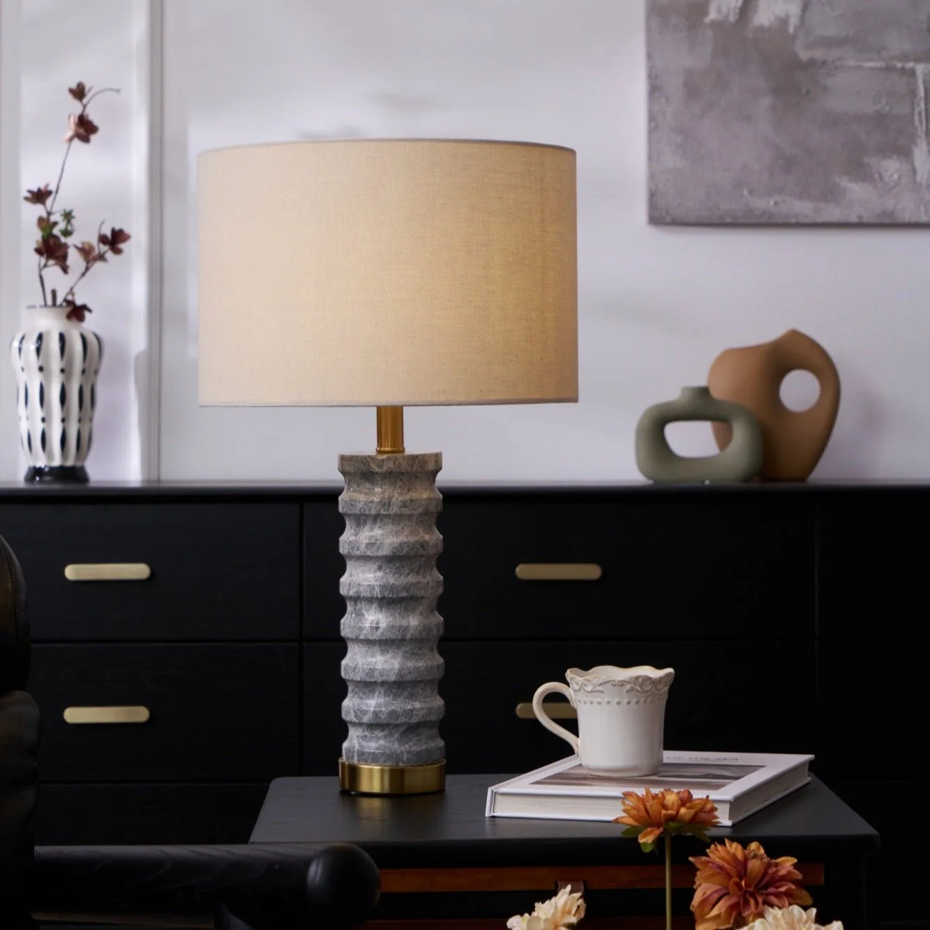 Rivara Stone Table Lamp - Image 12