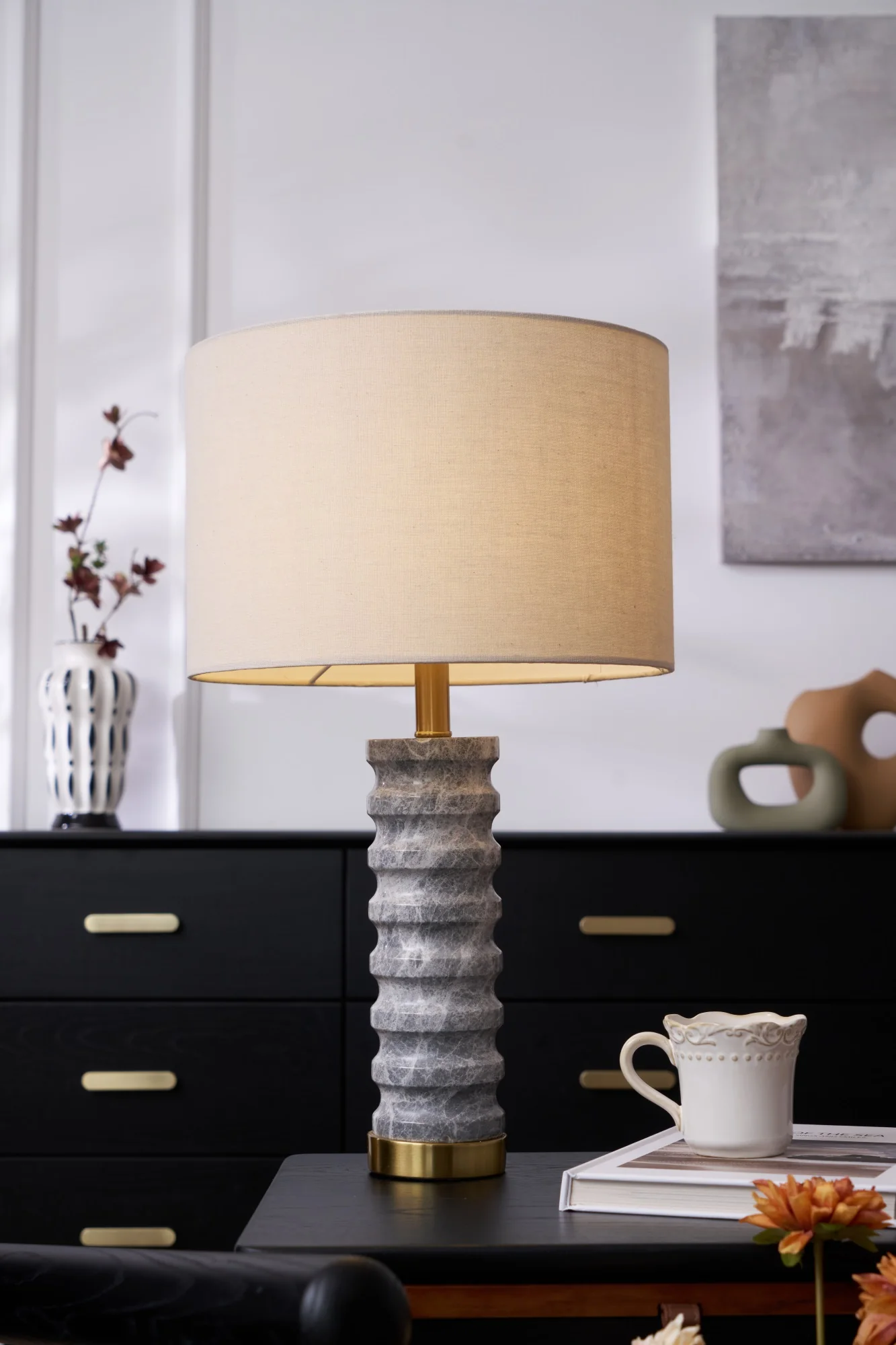 Rivara Stone Table Lamp - Image 15