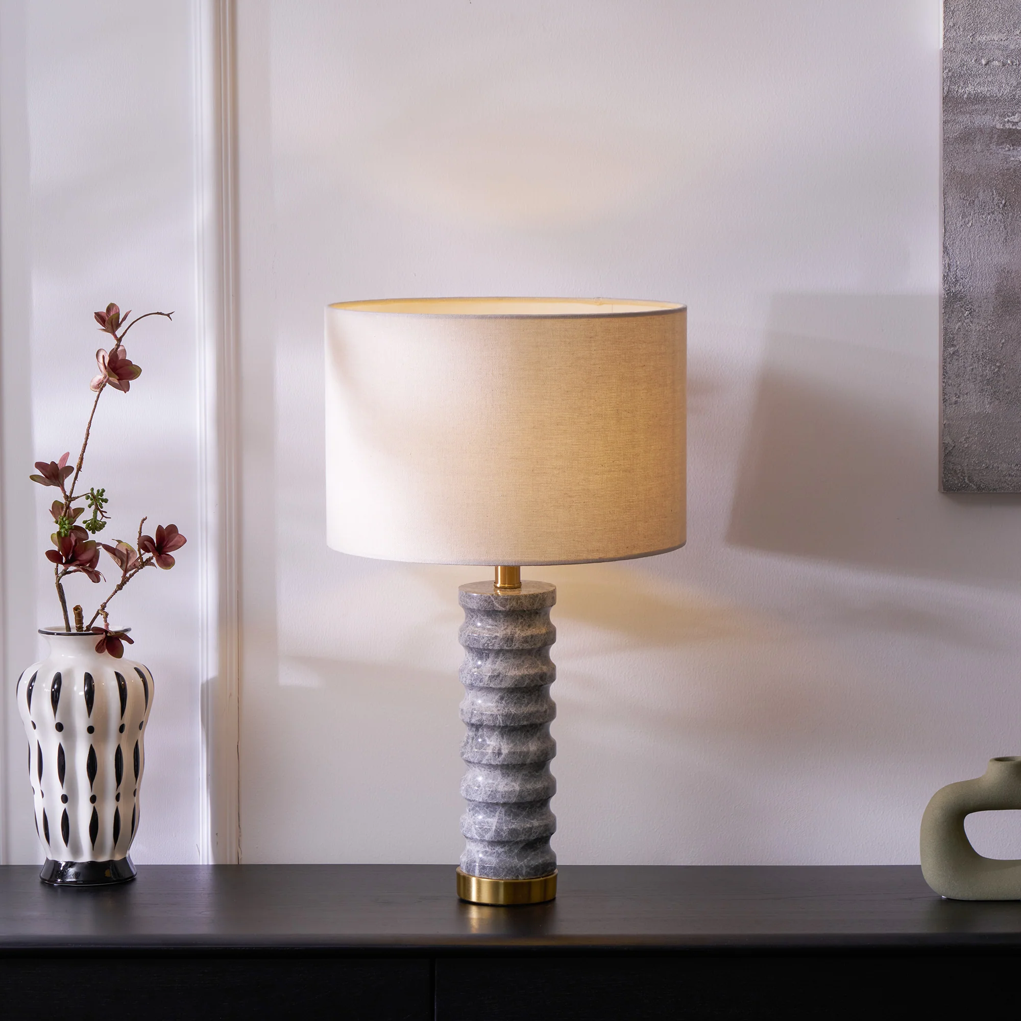 Rivara Stone Table Lamp - Image 26