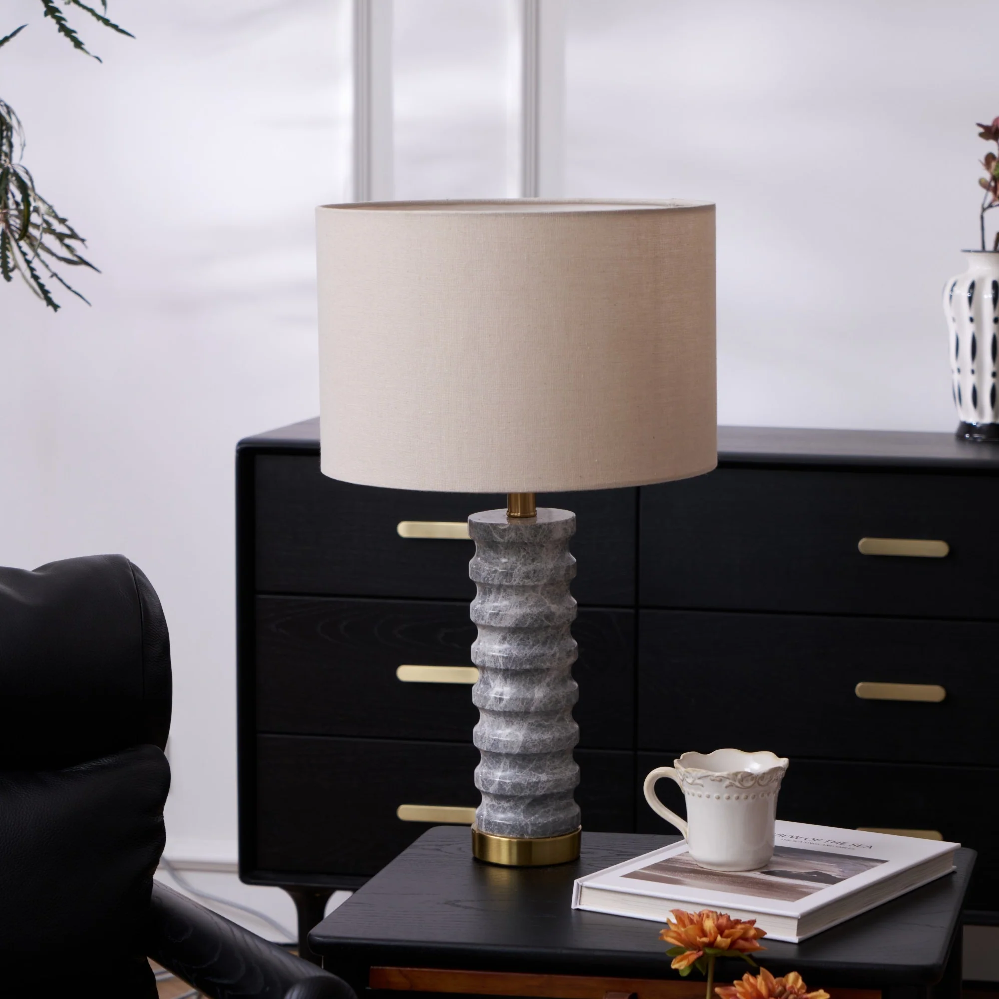 Rivara Stone Table Lamp - Image 3