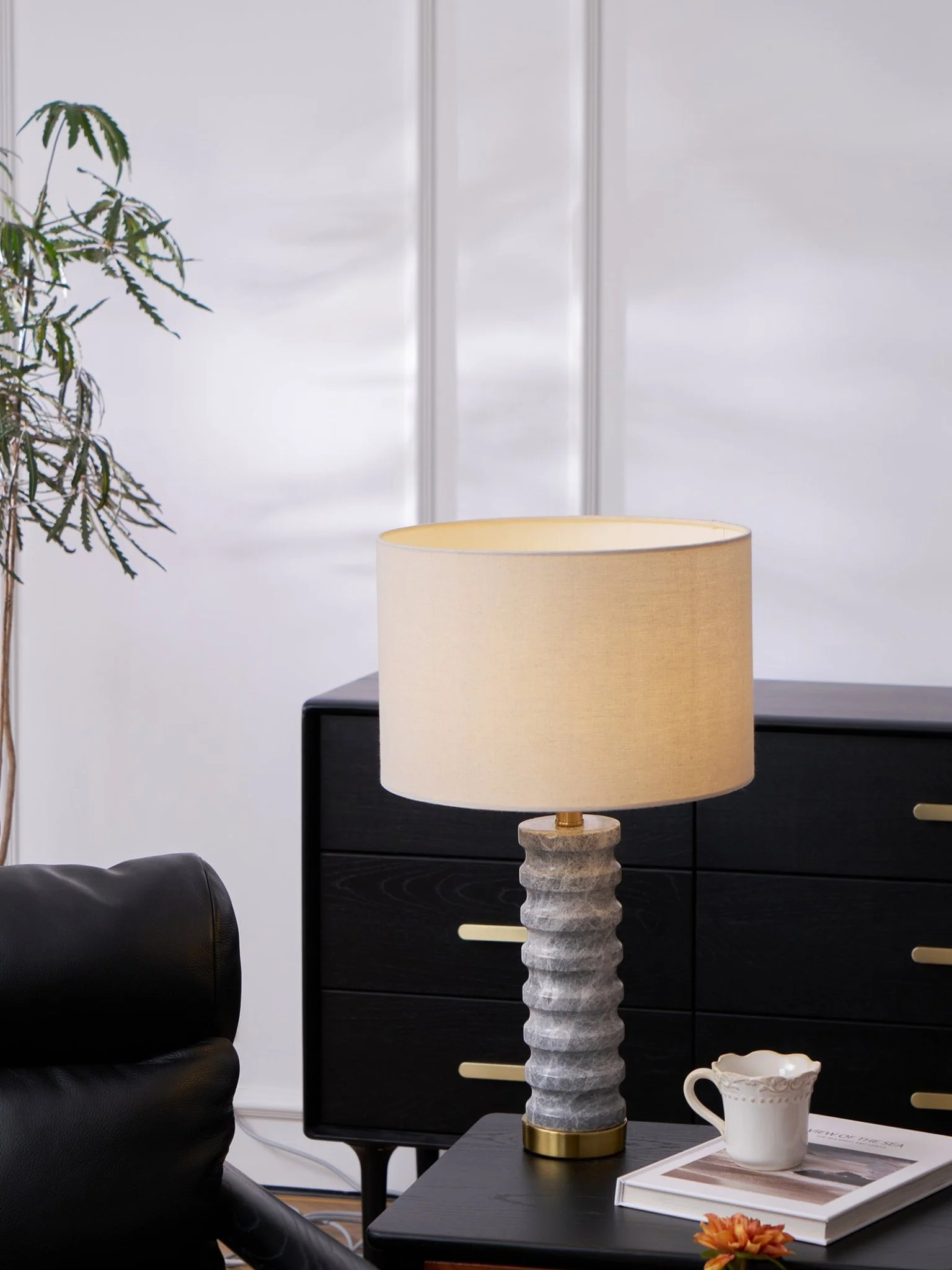 Rivara Stone Table Lamp - Image 33