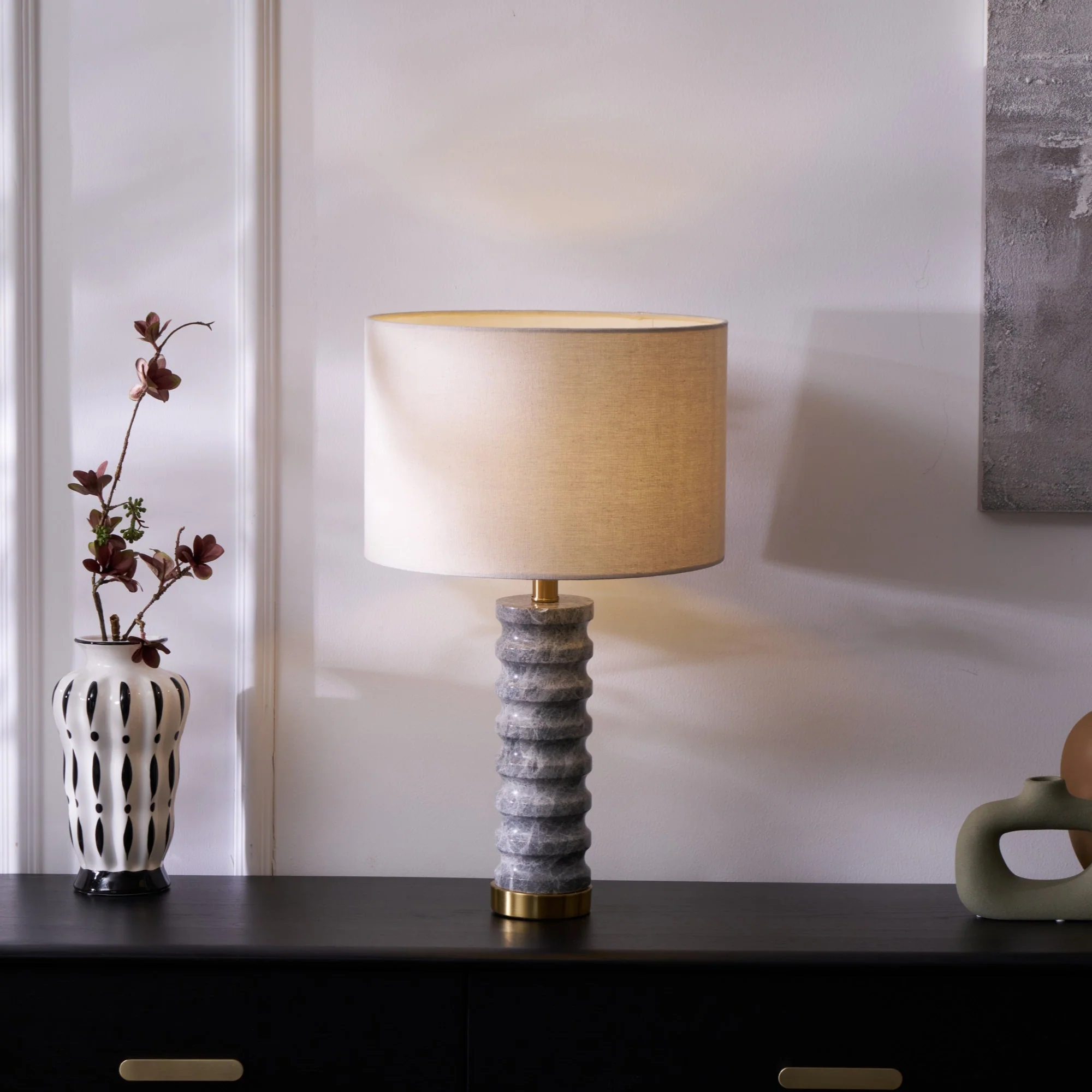 Rivara Stone Table Lamp - Image 4