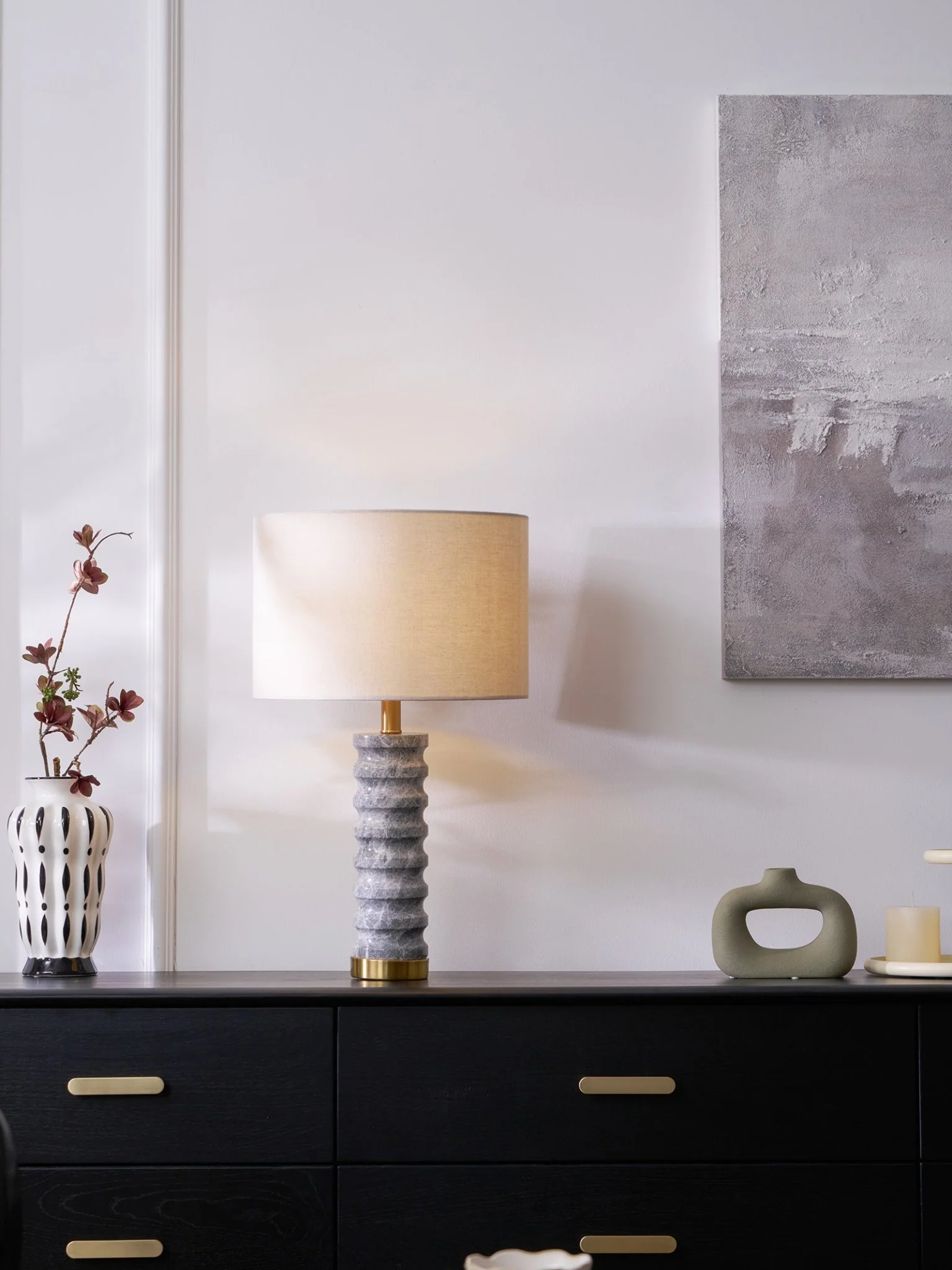 Rivara Stone Table Lamp - Image 41