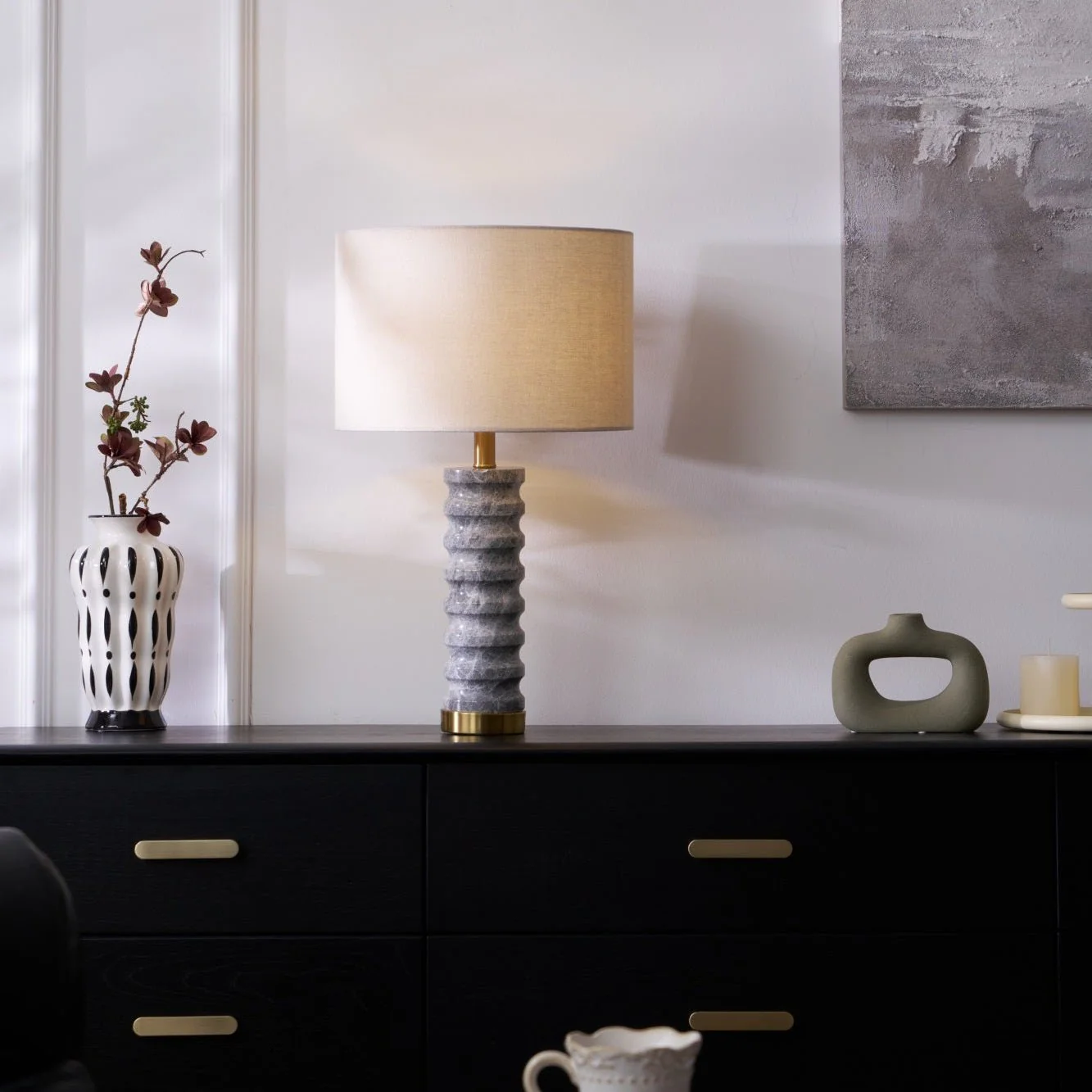 Rivara Stone Table Lamp - Image 6