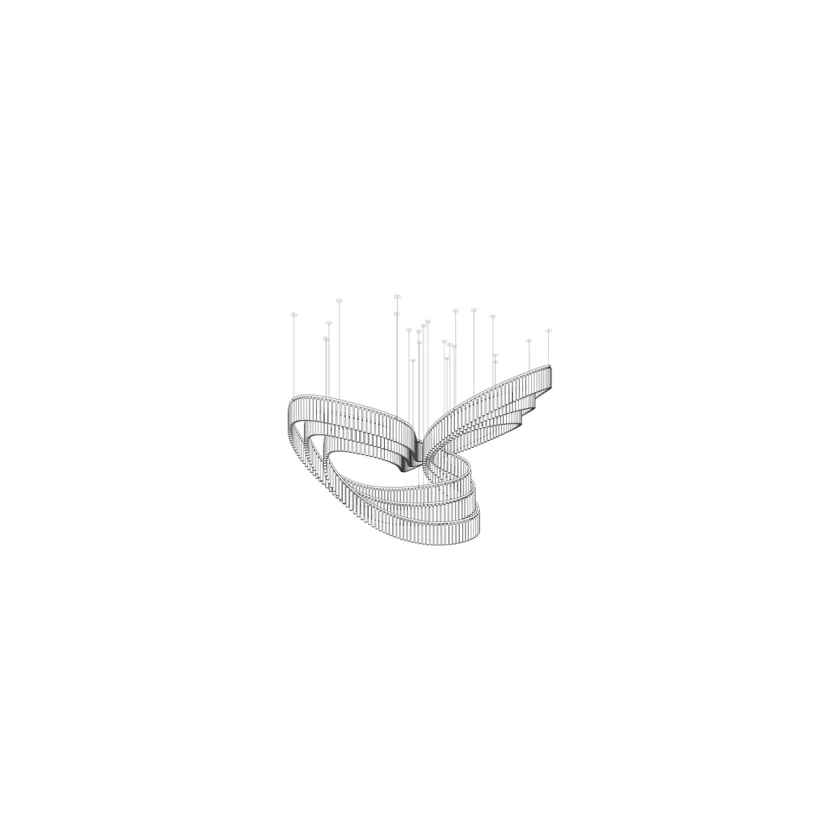 Rivella Cascade Fringe Chandelier - Image 13