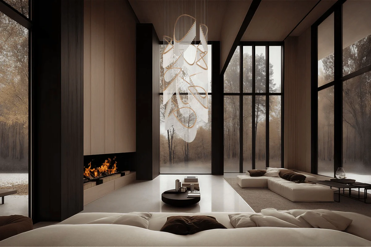 Rivella Cascade Fringe Chandelier - Image 15