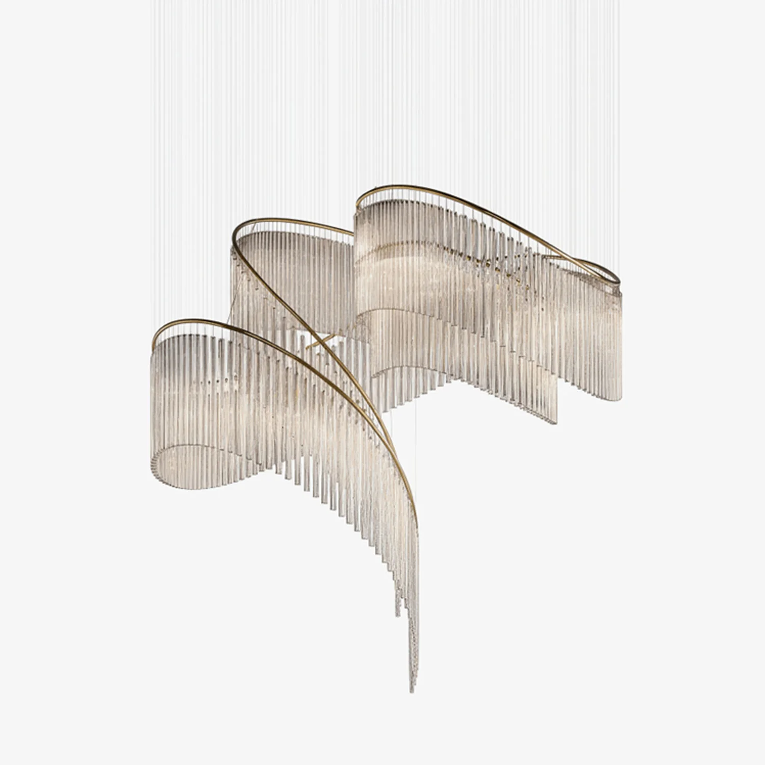 Rivella Cascade Fringe Chandelier - Image 34