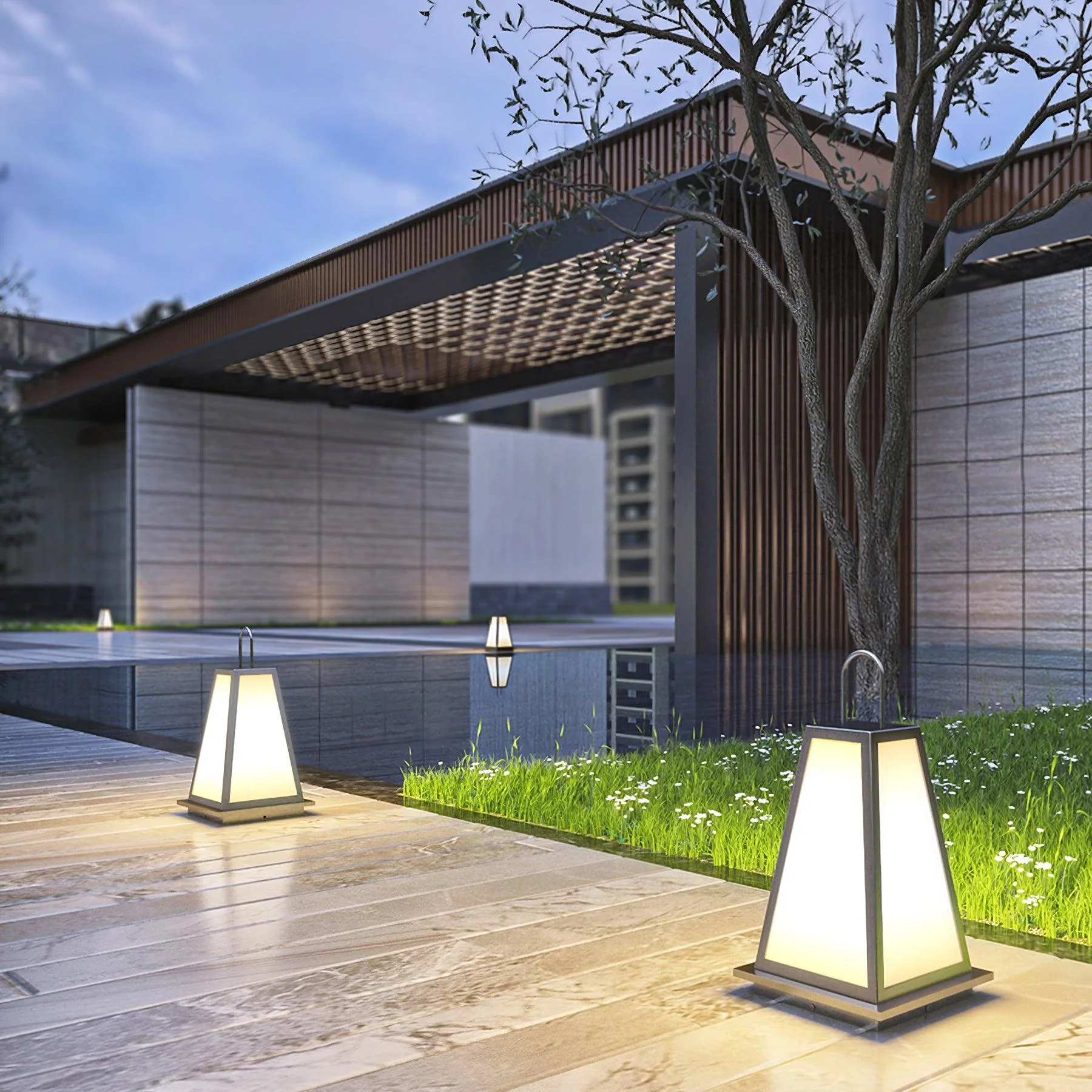 Roam Lantern Garden Outdoor Lamp - Image 17