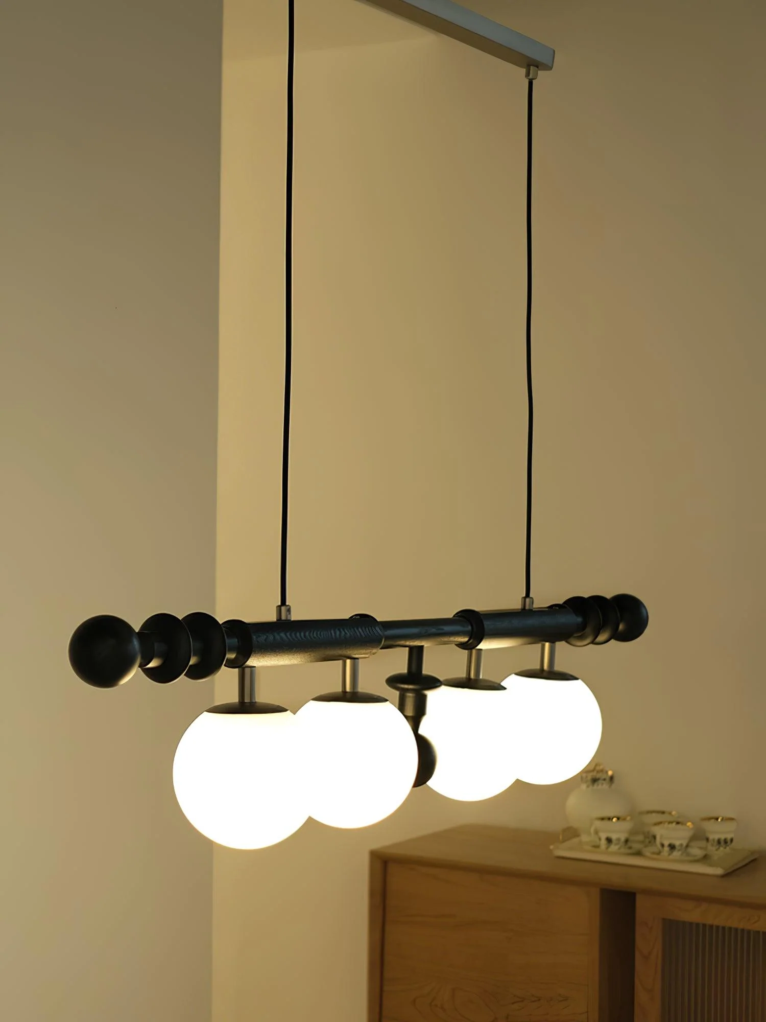 Roman Column Chandelier - Image 11