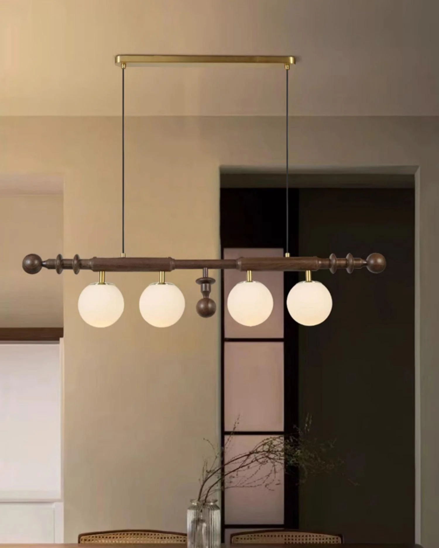 Roman Column Chandelier - Image 17