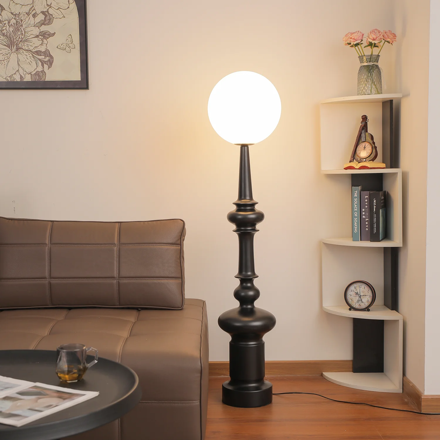 Roman Column Floor Lamp - Image 4