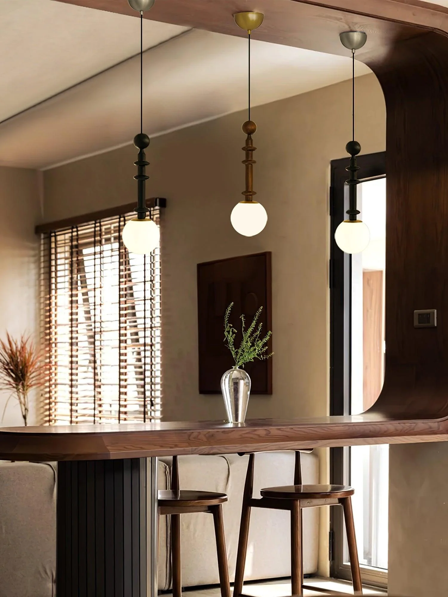 Roman Column Small Pendant Light - Image 14