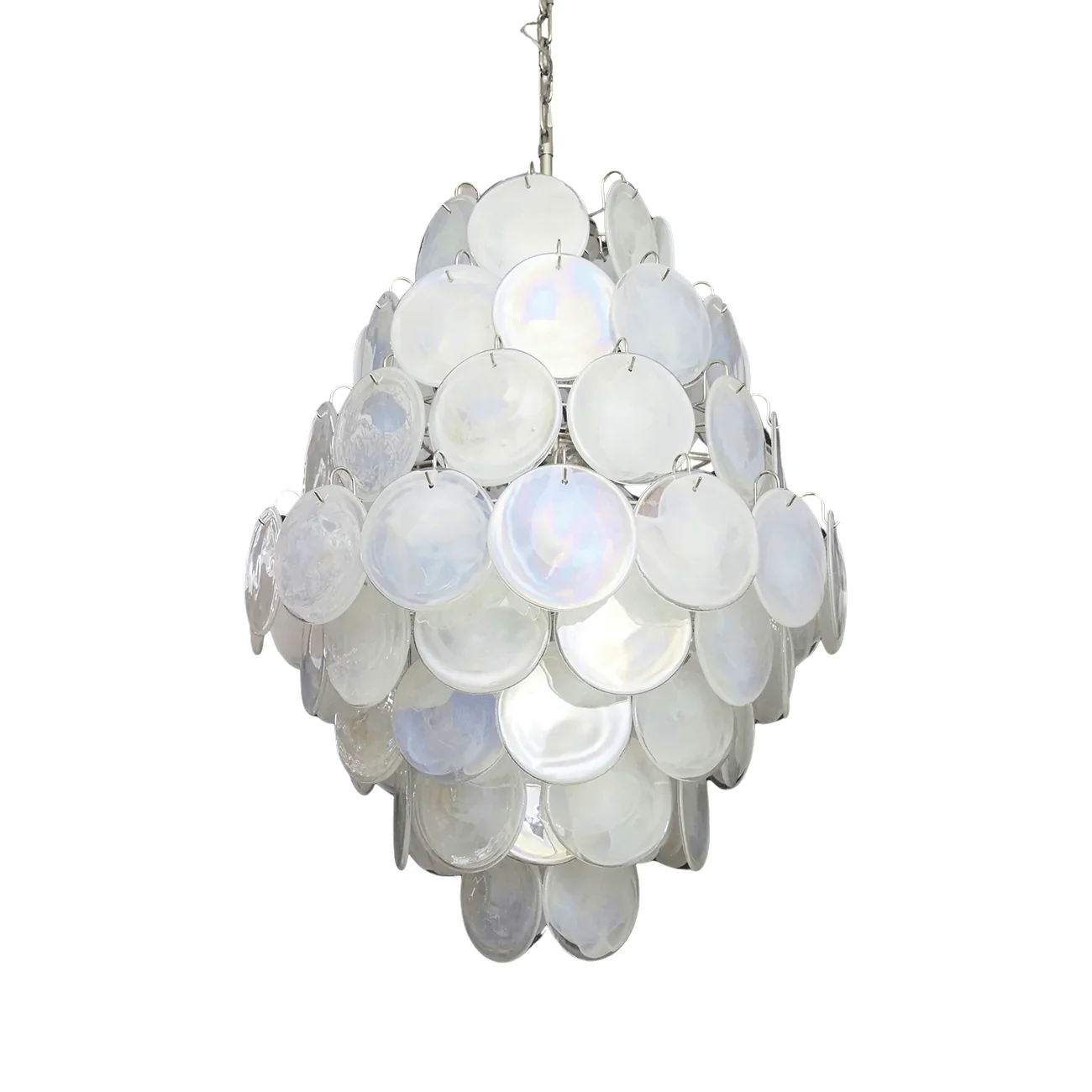 Rosa Murano Glass Chandelier - Image 14