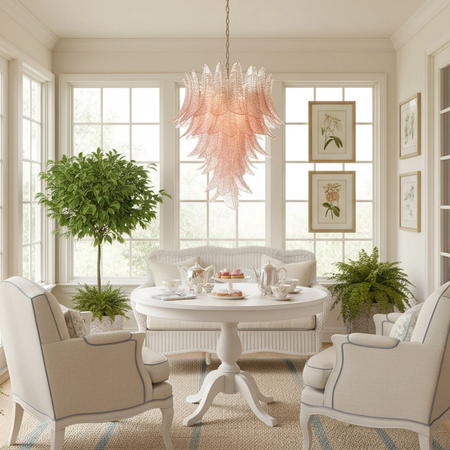 Rosalind Murano Chandelier - Image 3