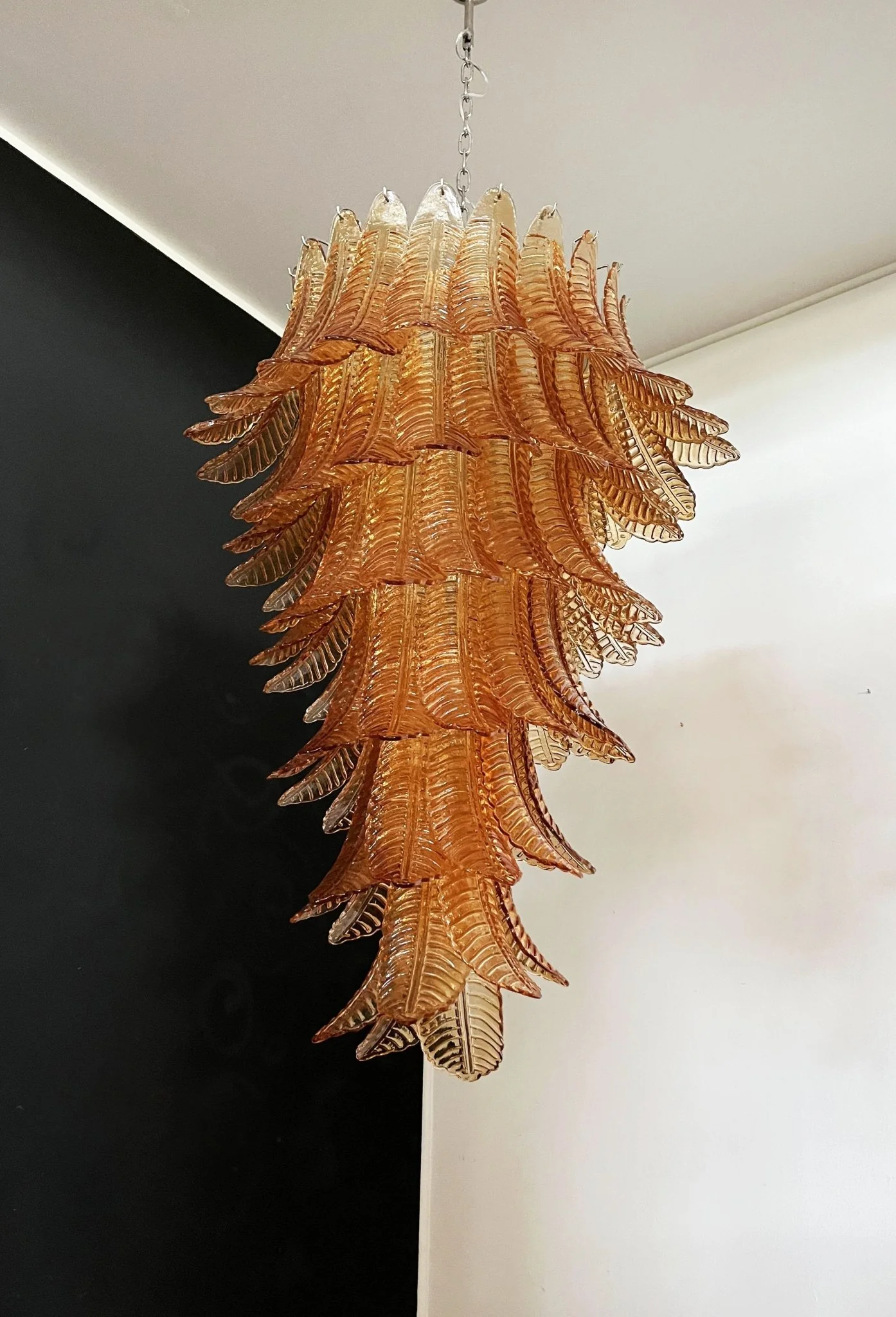 Rosalind Murano Amber Chandelier - Image 15