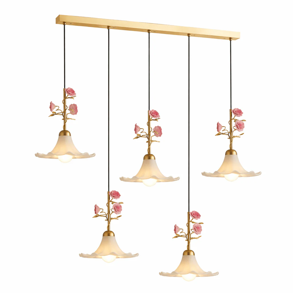 Rosaline Bloom Pendant Lamp - Image 10