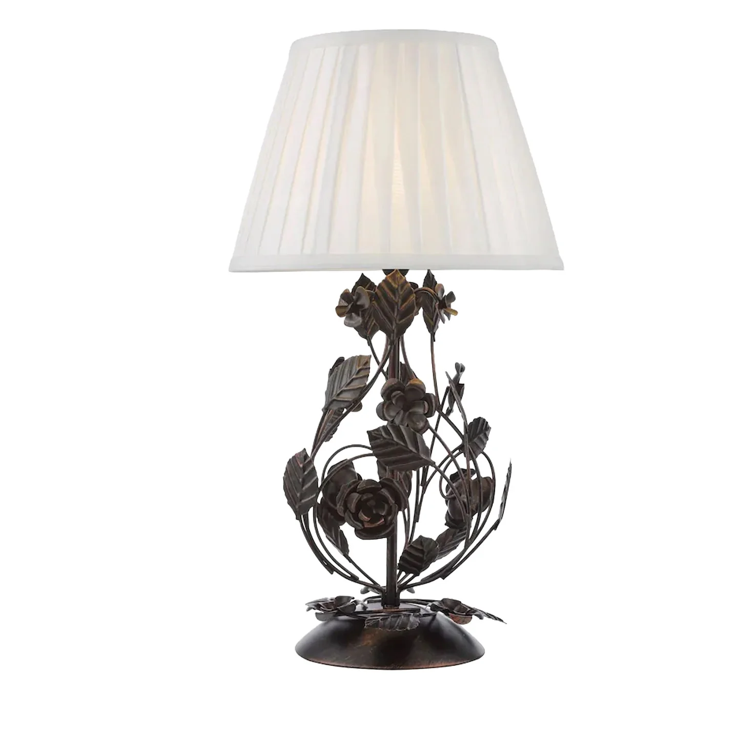 Rosaspina Wrought Iron Rose Table Lamp - Image 11