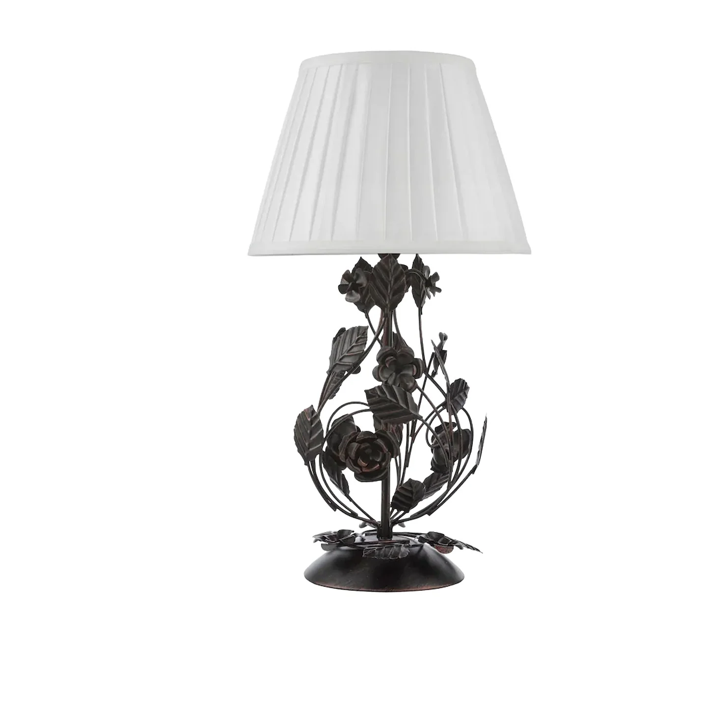 Rosaspina Wrought Iron Rose Table Lamp - Image 12