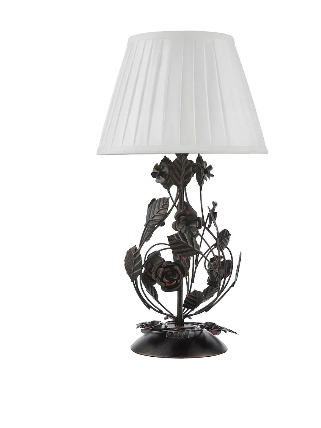Rosaspina Wrought Iron Rose Table Lamp - Image 9