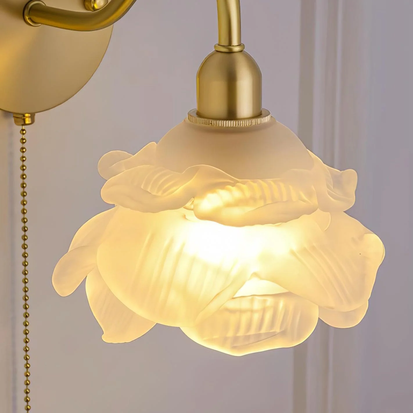 Rose Brass Wall Light - Image 13
