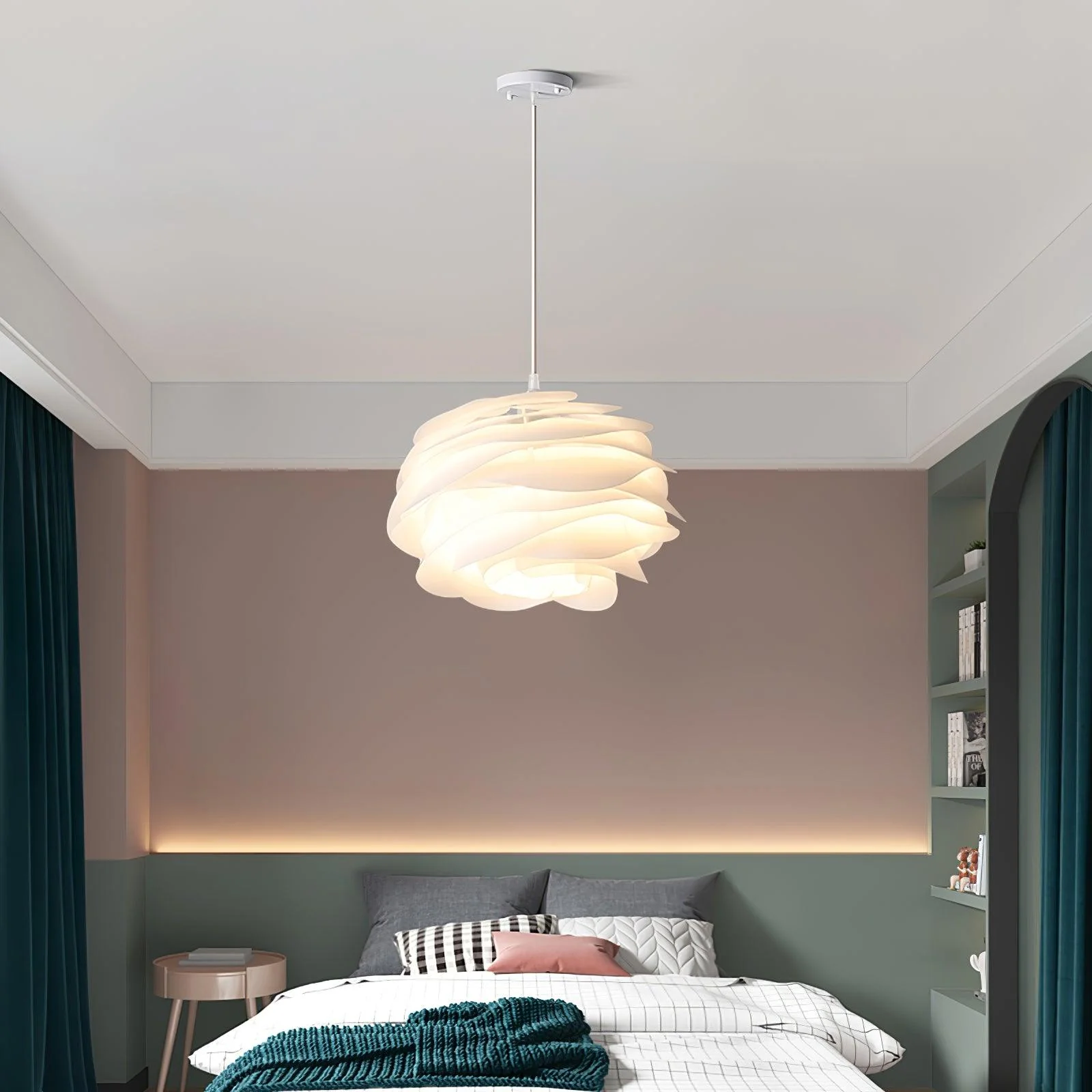 Rose Floral Pendant Light - Image 22