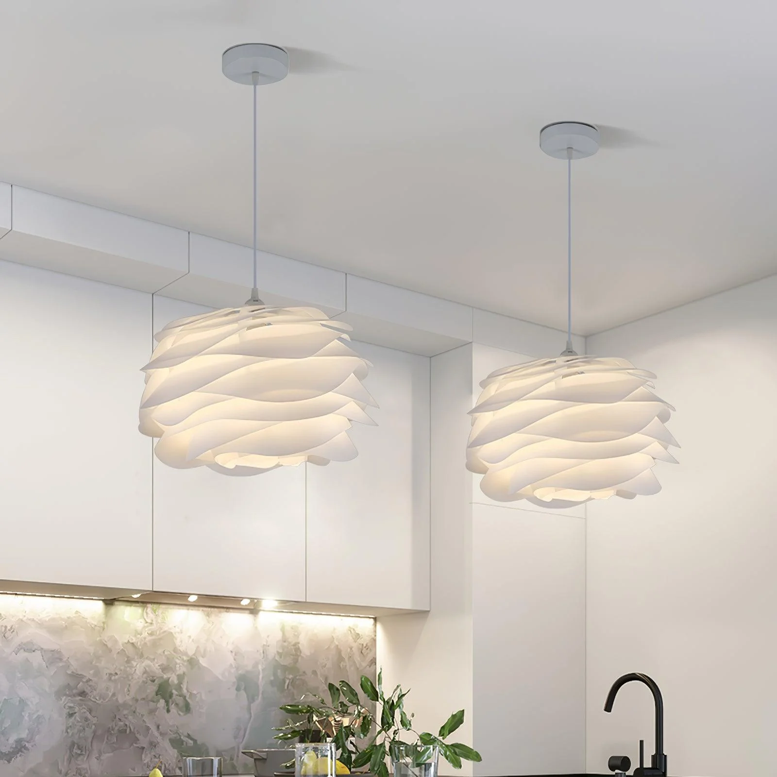 Rose Floral Pendant Light - Image 23