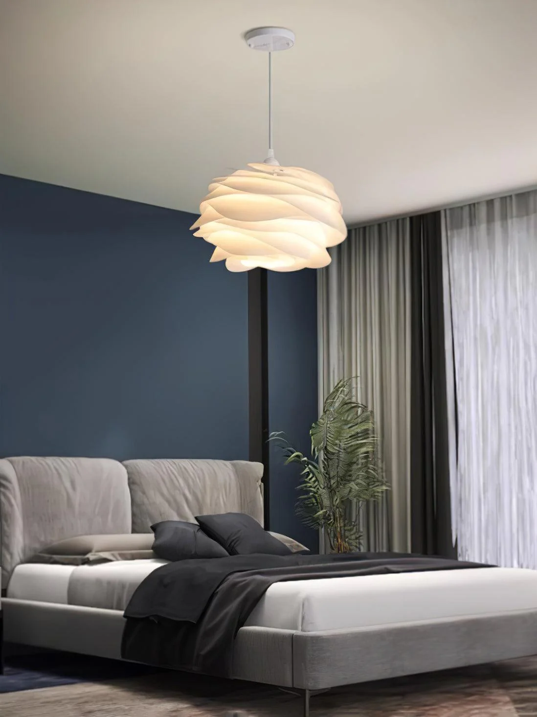 Rose Floral Pendant Light - Image 24