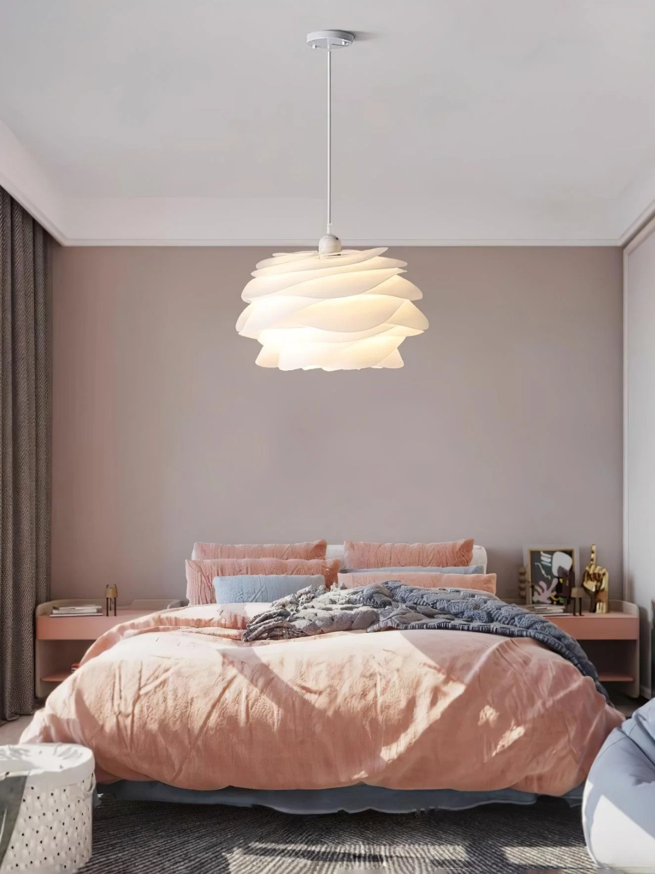 Rose Floral Pendant Light - Image 5
