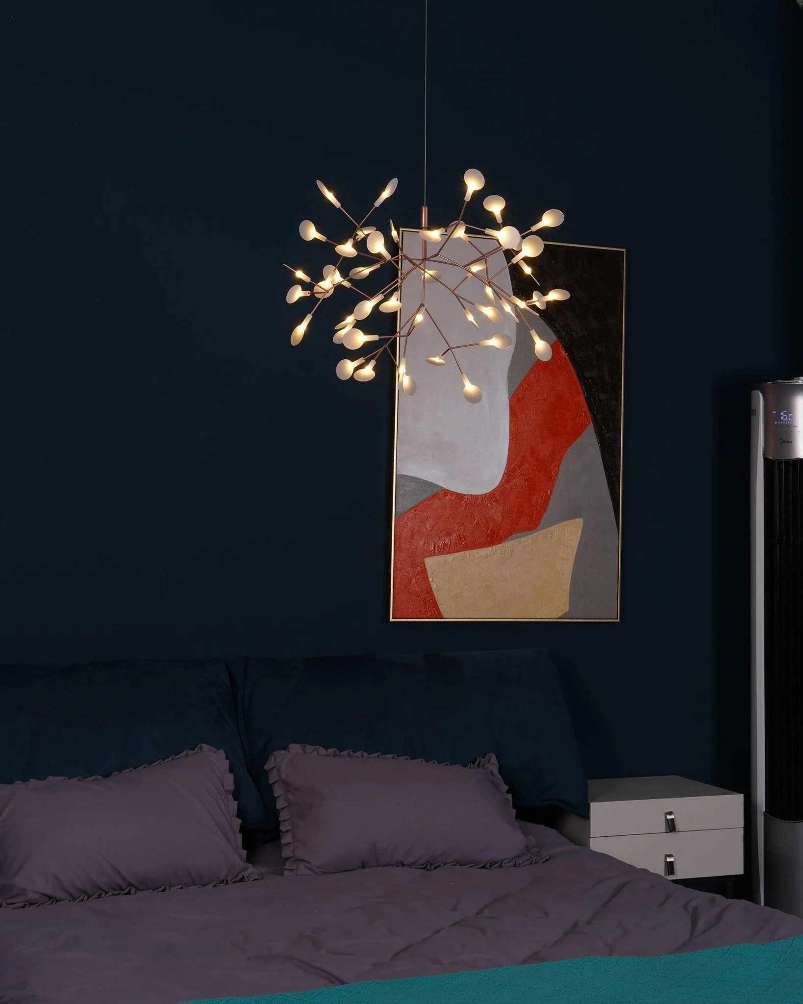 Rose Gold Firefly LED Chandelier - Image 23