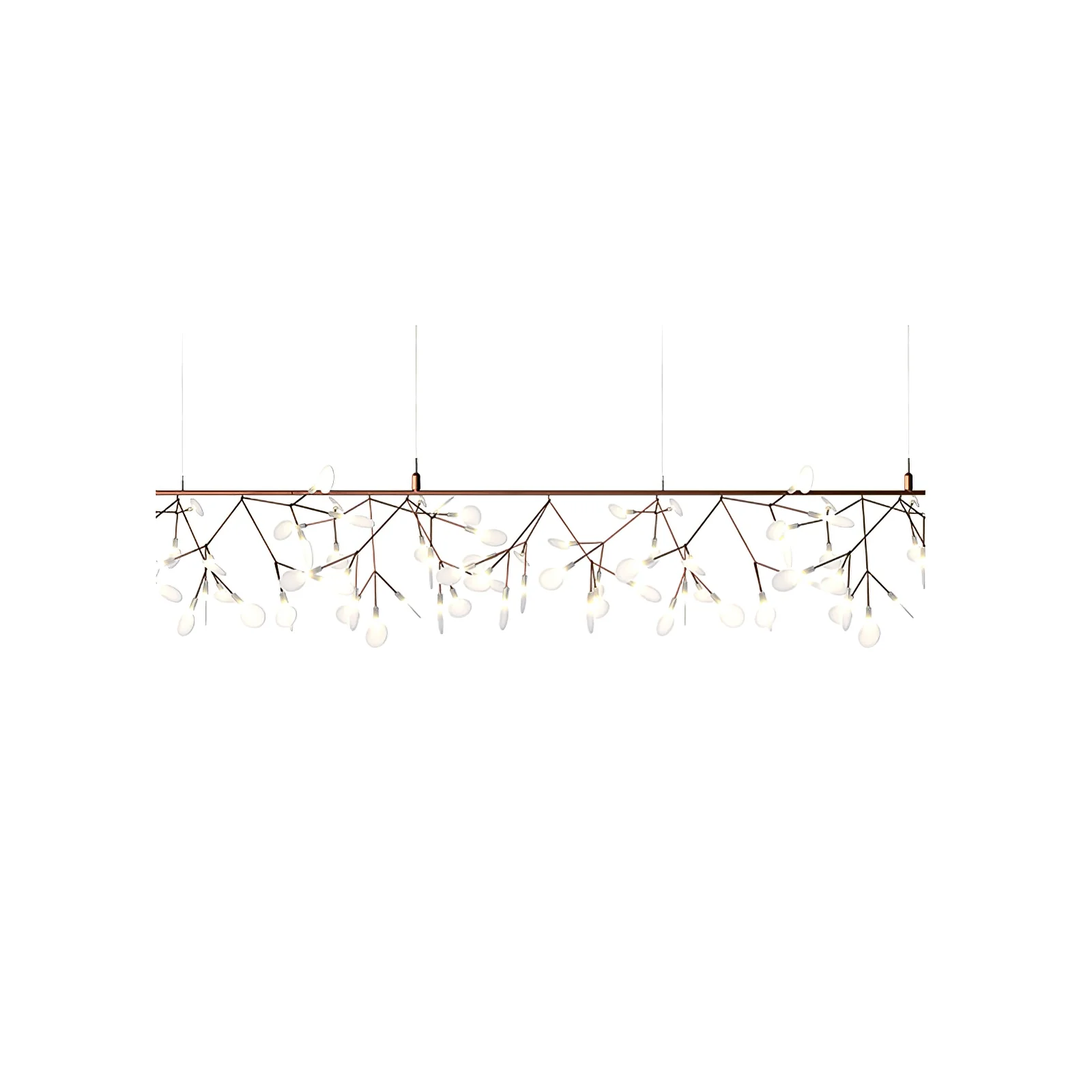 Rose Gold Firefly LED Chandelier - Image 54