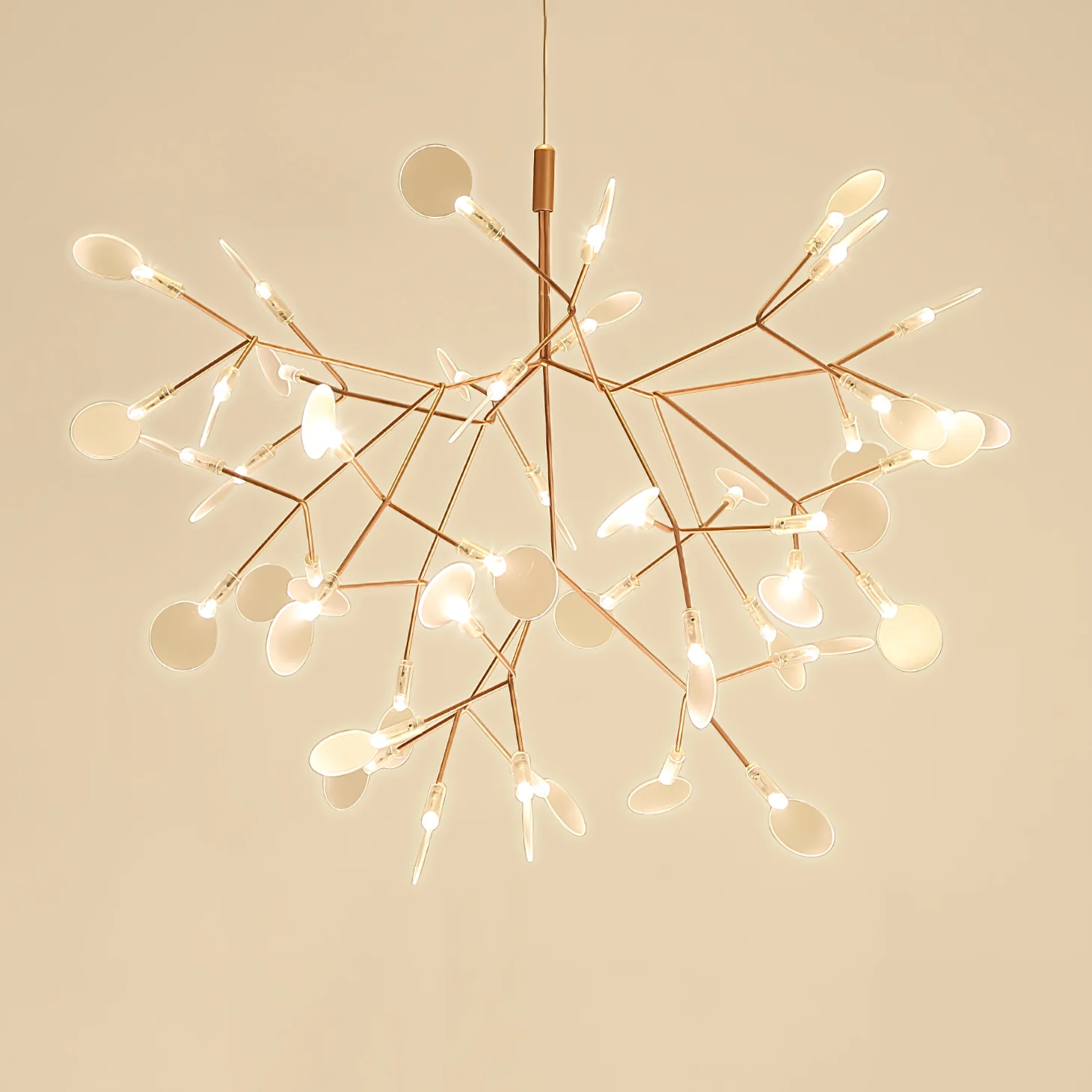 Rose Gold Firefly LED Chandelier - Image 56