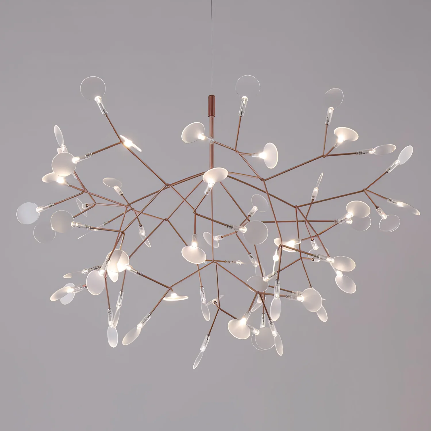 Rose Gold Firefly LED Chandelier - Image 62