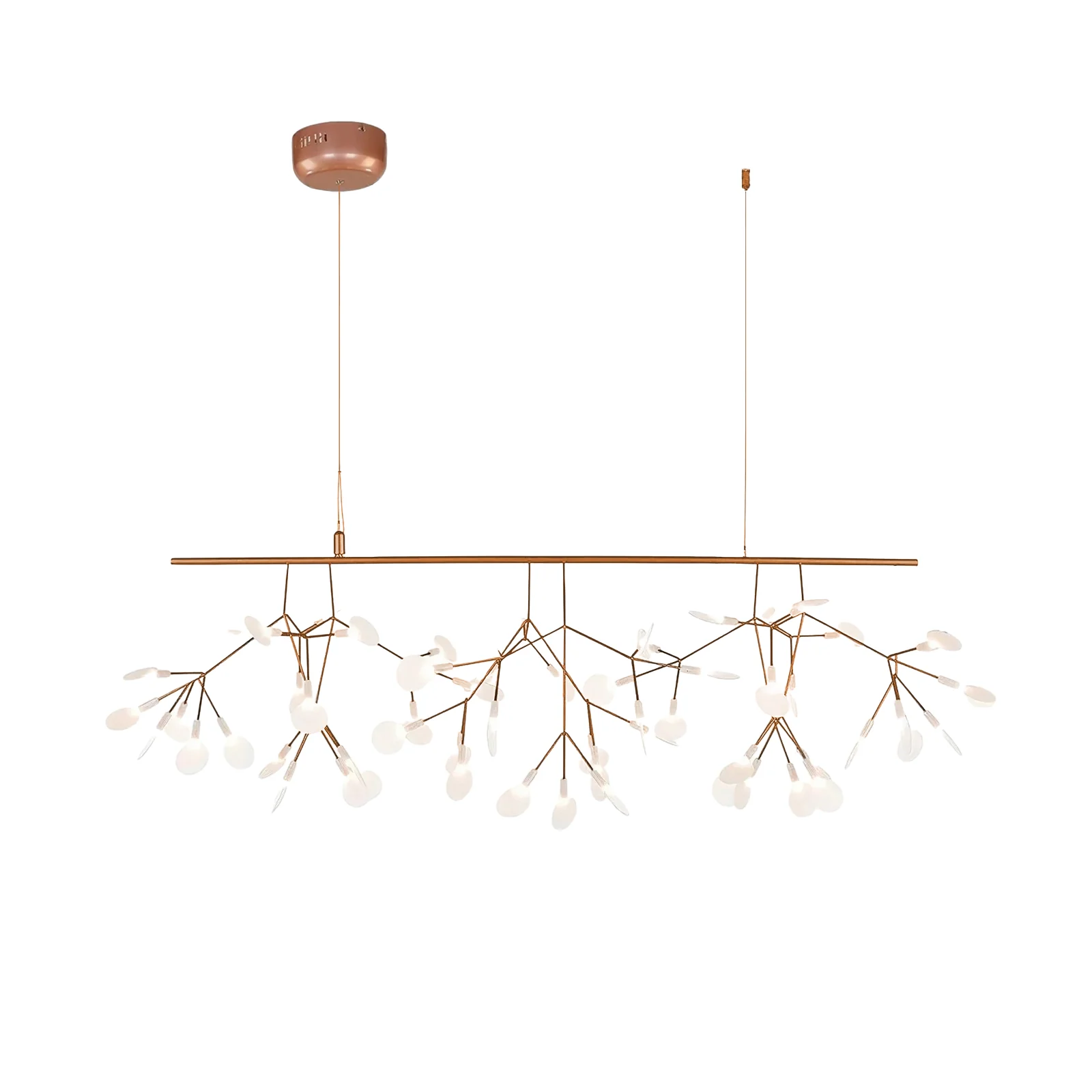 Rose Gold Firefly LED Chandelier - Image 66