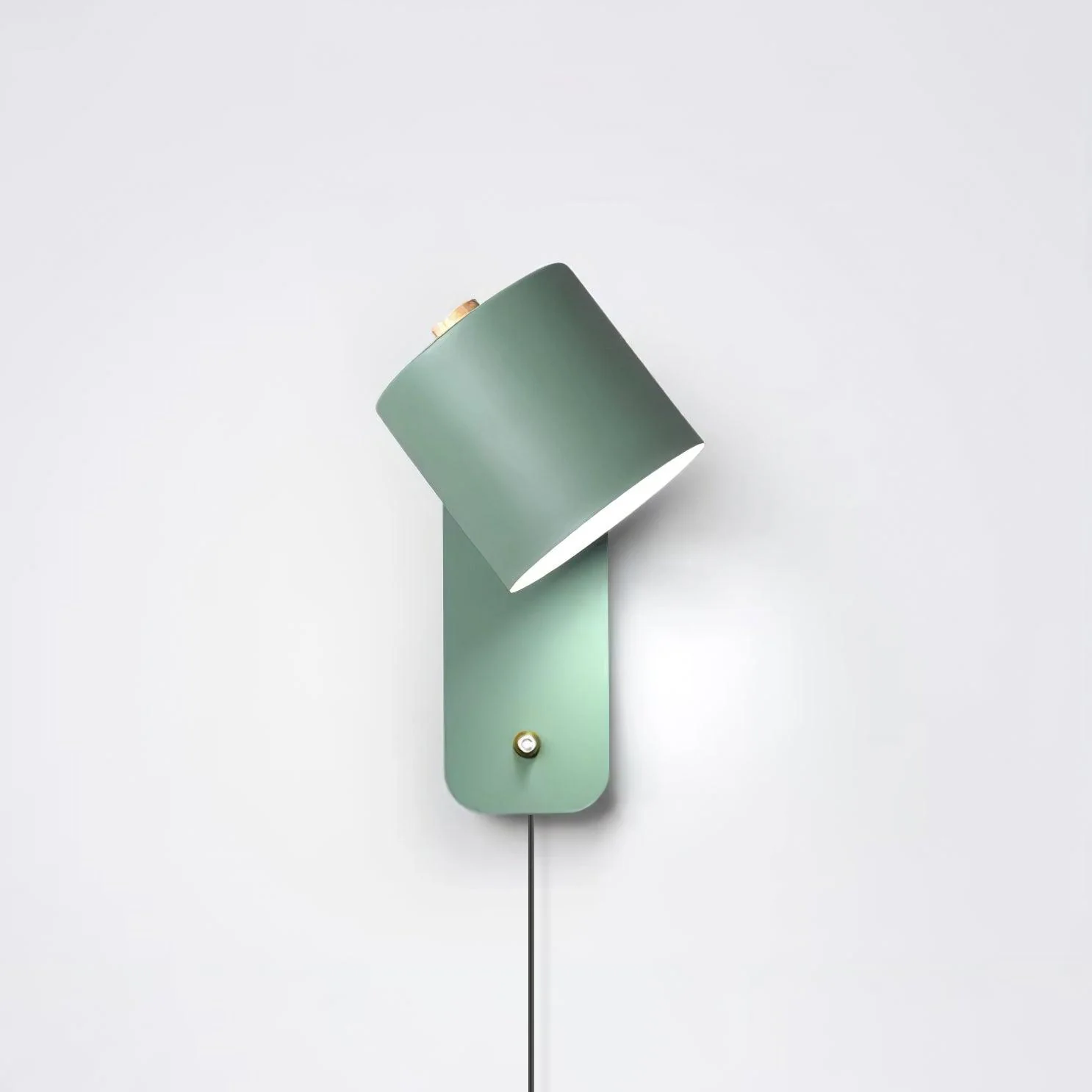 Rotatable Cylinder Plug-in Wall Lamp - Image 16