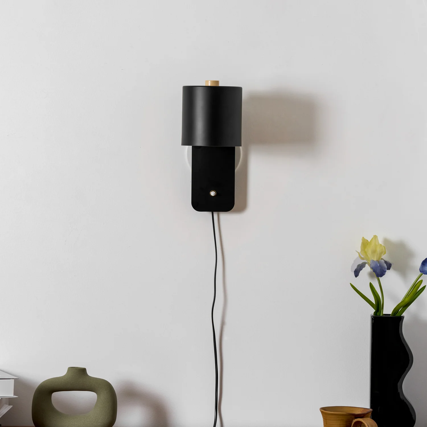 Rotatable Cylinder Plug-in Wall Lamp - Image 22