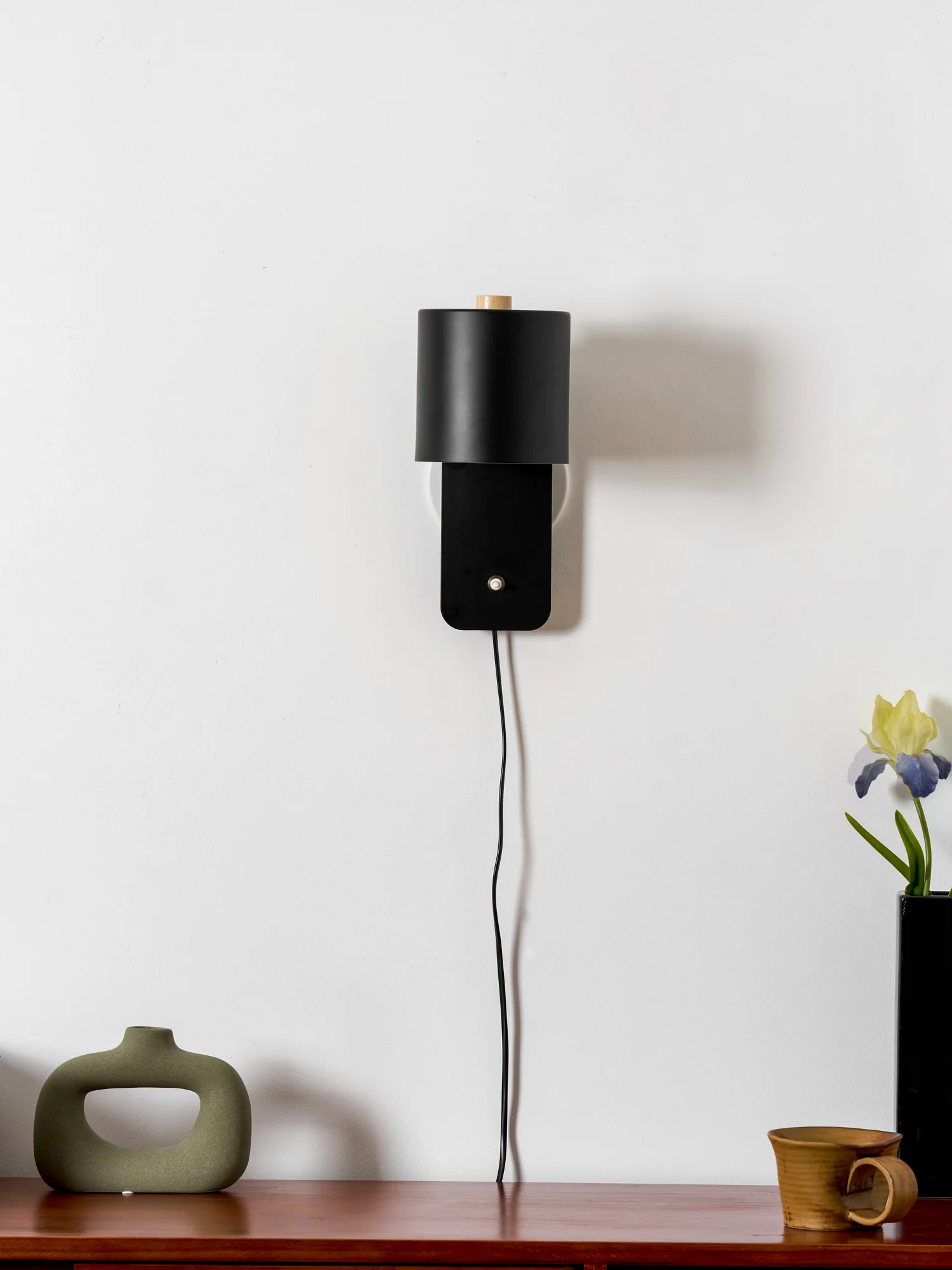 Rotatable Cylinder Plug-in Wall Lamp - Image 24