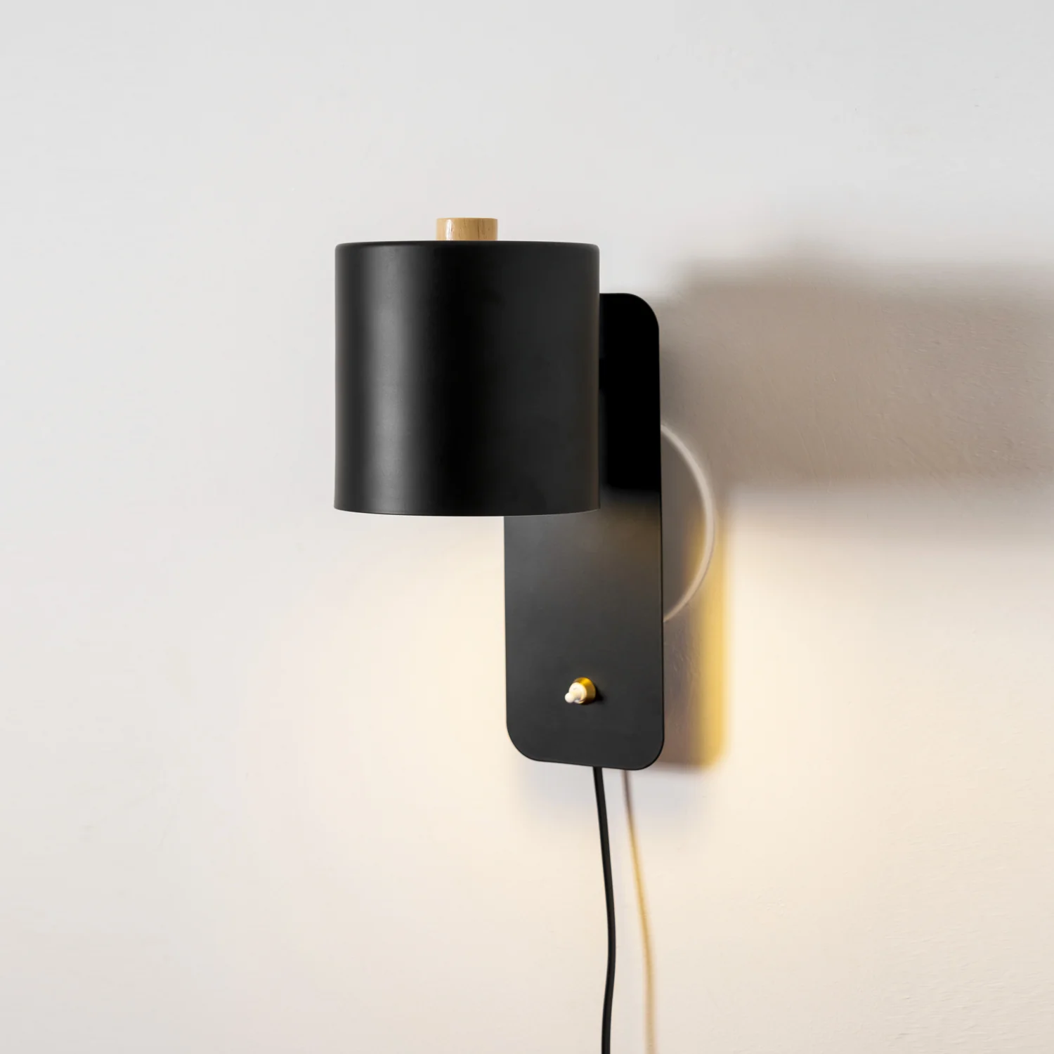 Rotatable Cylinder Plug-in Wall Lamp - Image 33