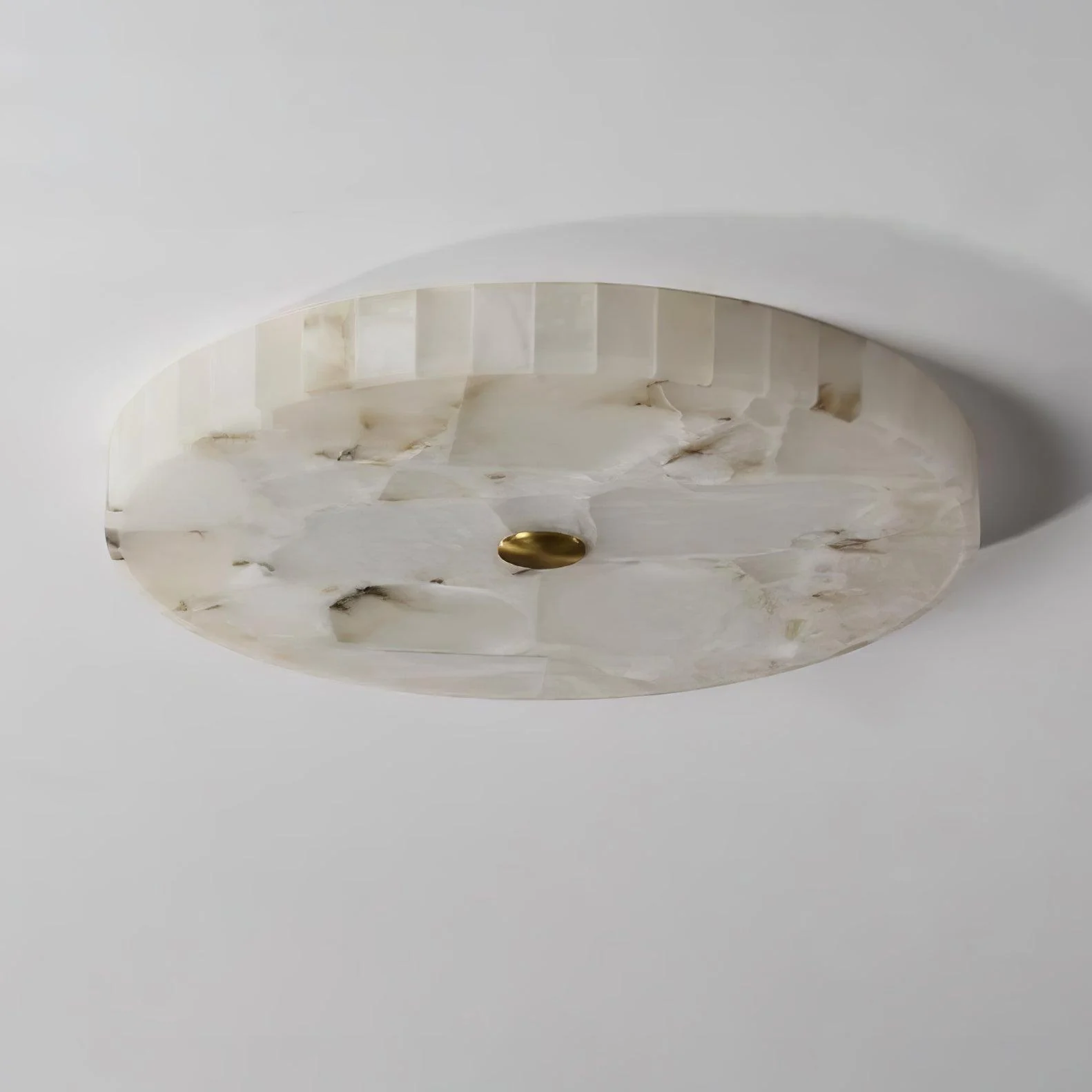 Round Alabaster Ceiling Lamp - Image 16
