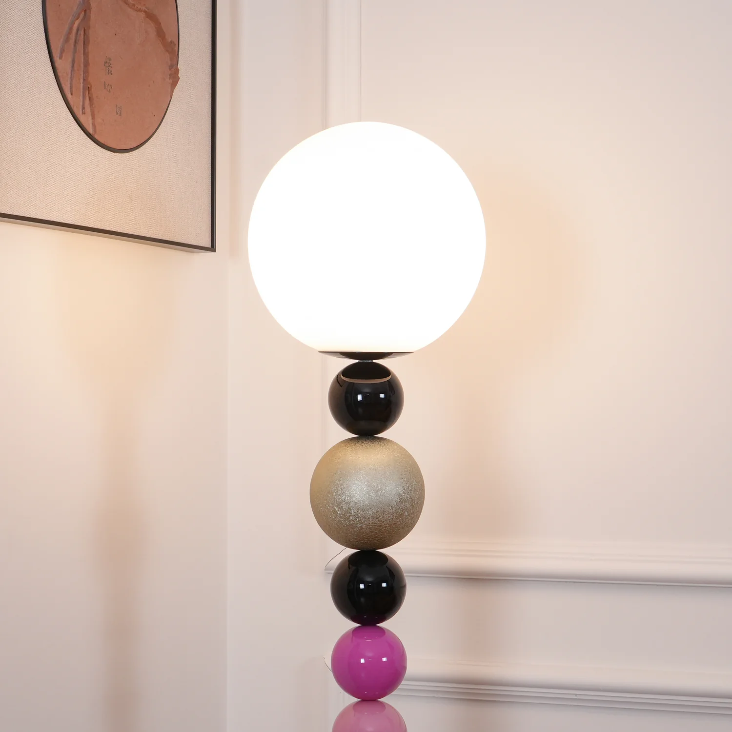 Round Balls Stacking Floor Lamp - Image 24