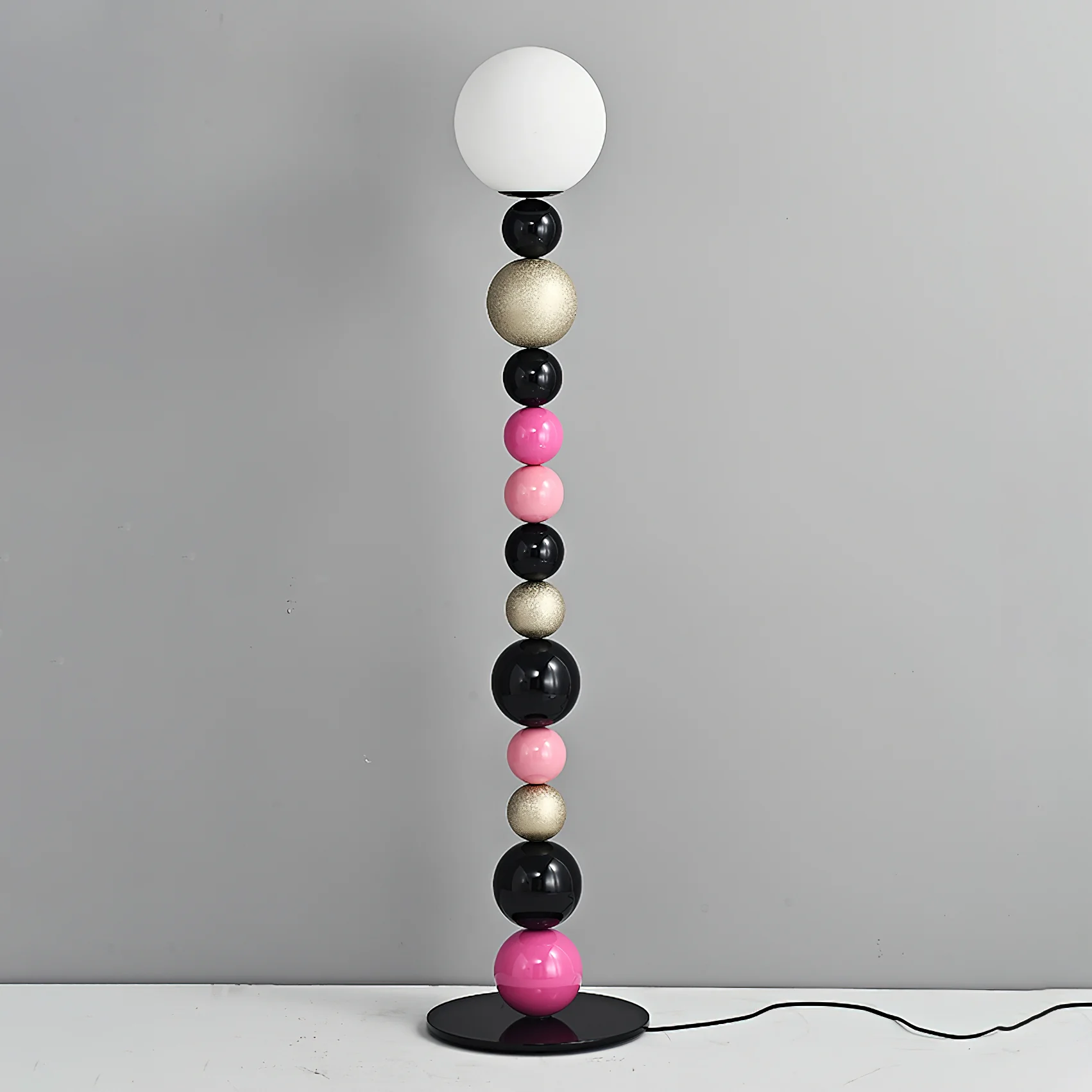 Round Balls Stacking Floor Lamp - Image 4