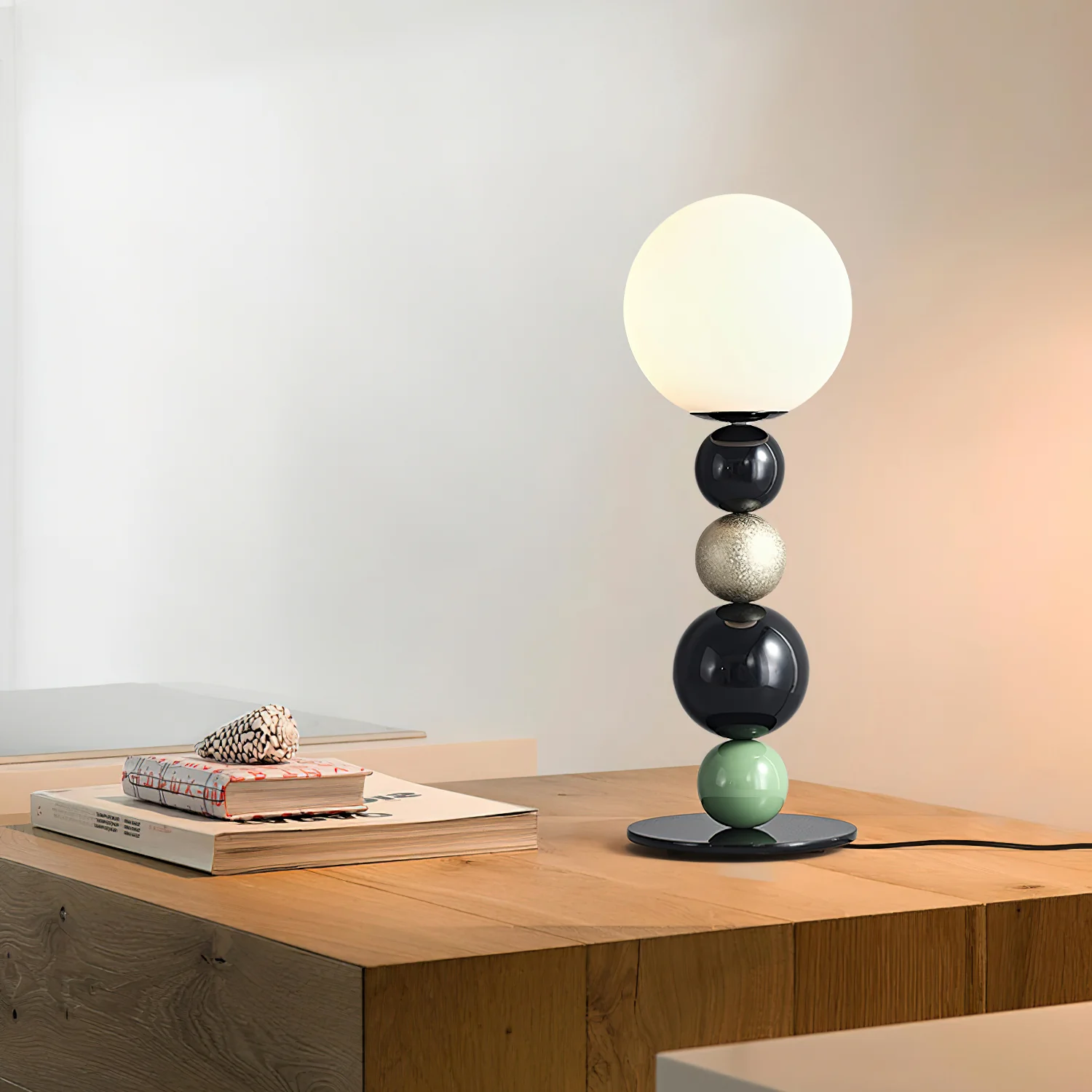 Round Balls Stacking Table Lamp - Image 6