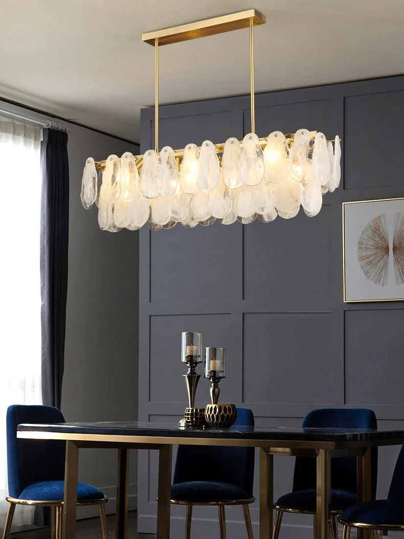 Round Cloud Glass Chandelier - Image 32