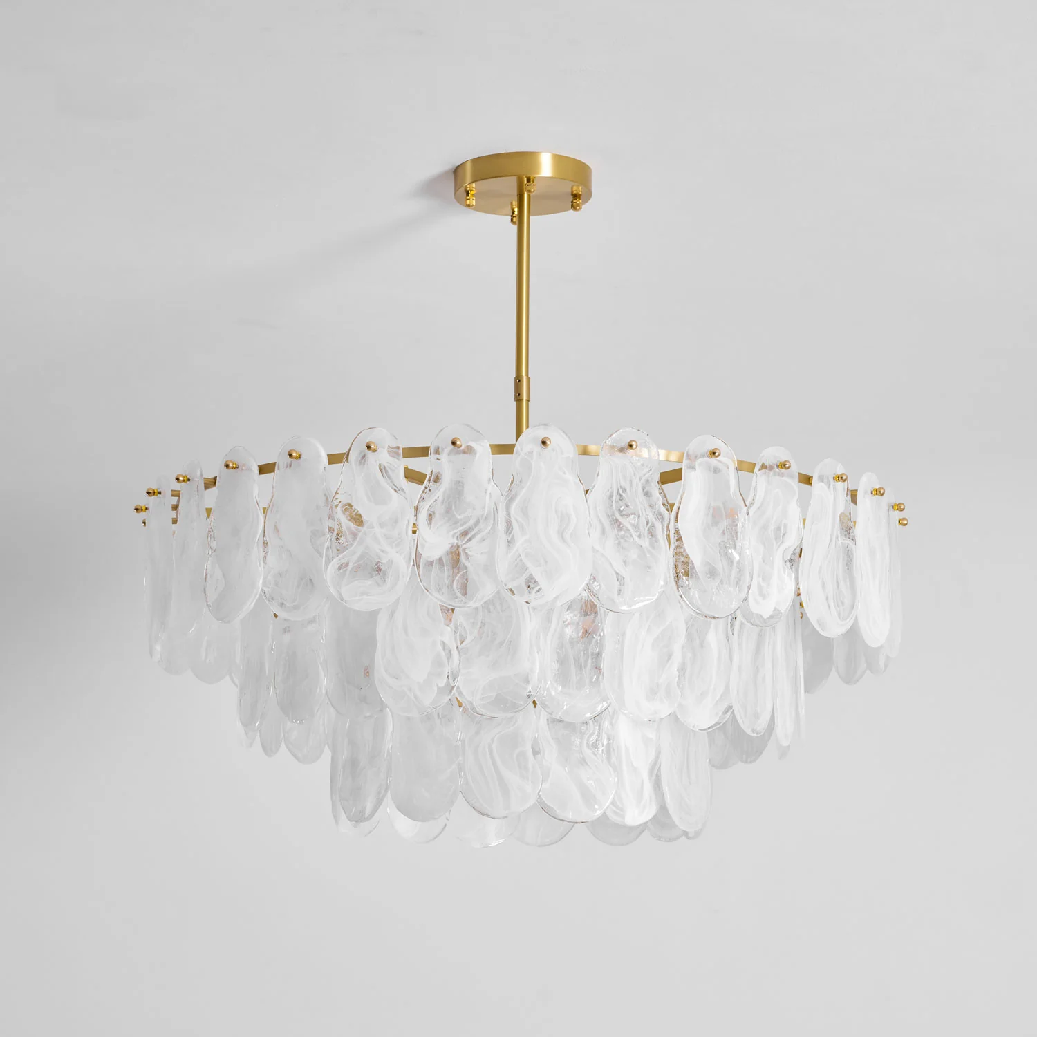 Round Cloud Glass Chandelier - Image 60