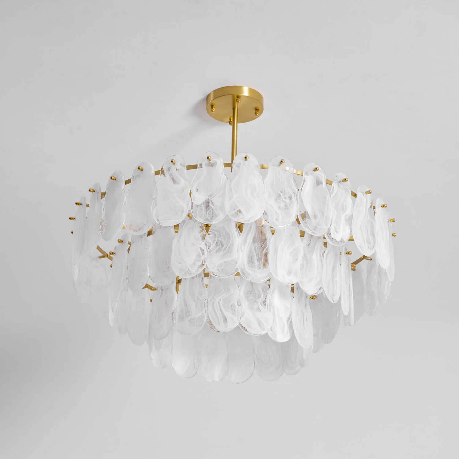 Round Cloud Glass Chandelier - Image 61
