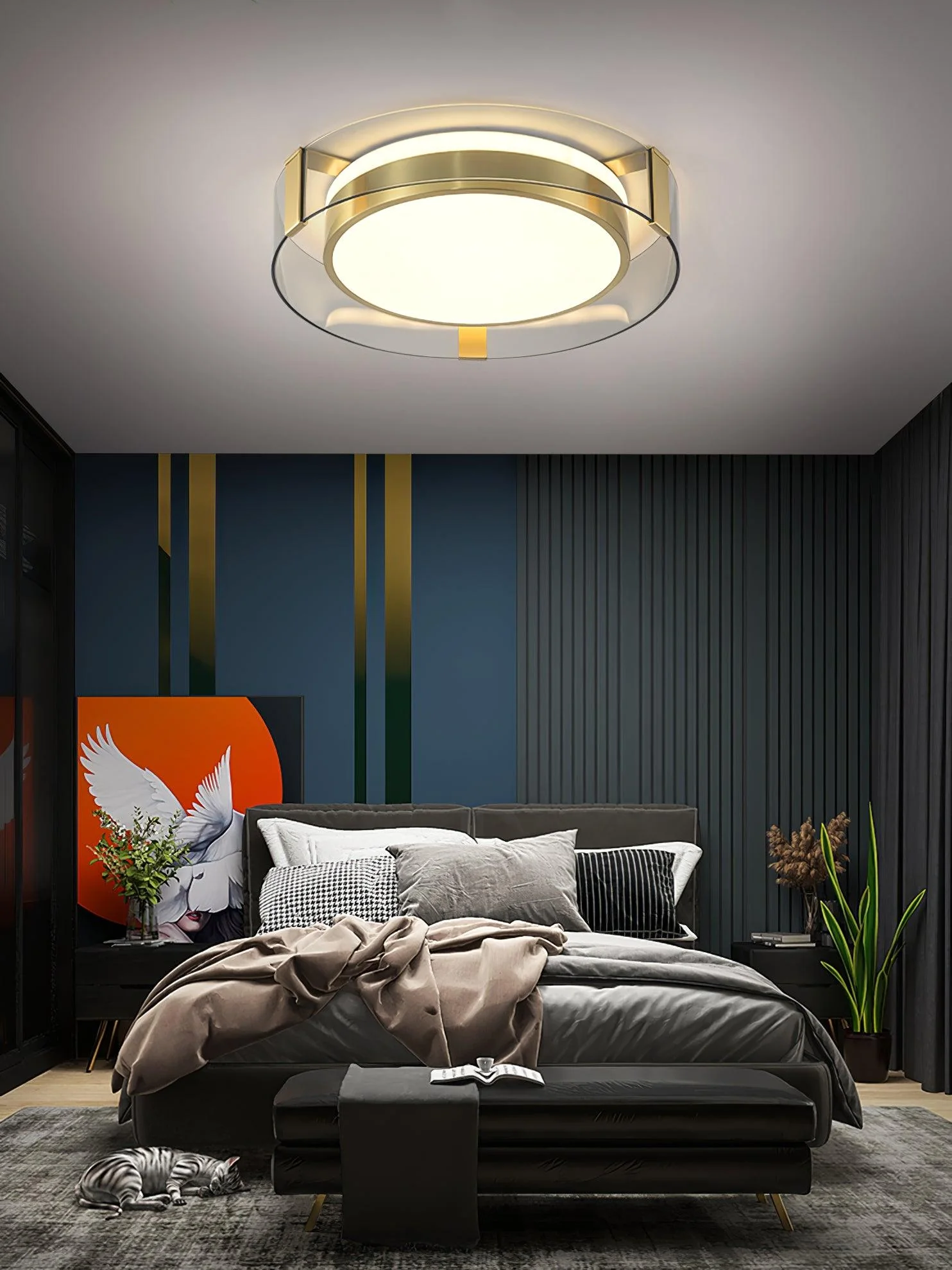 Round Low Profile Ceiling Light - Image 13