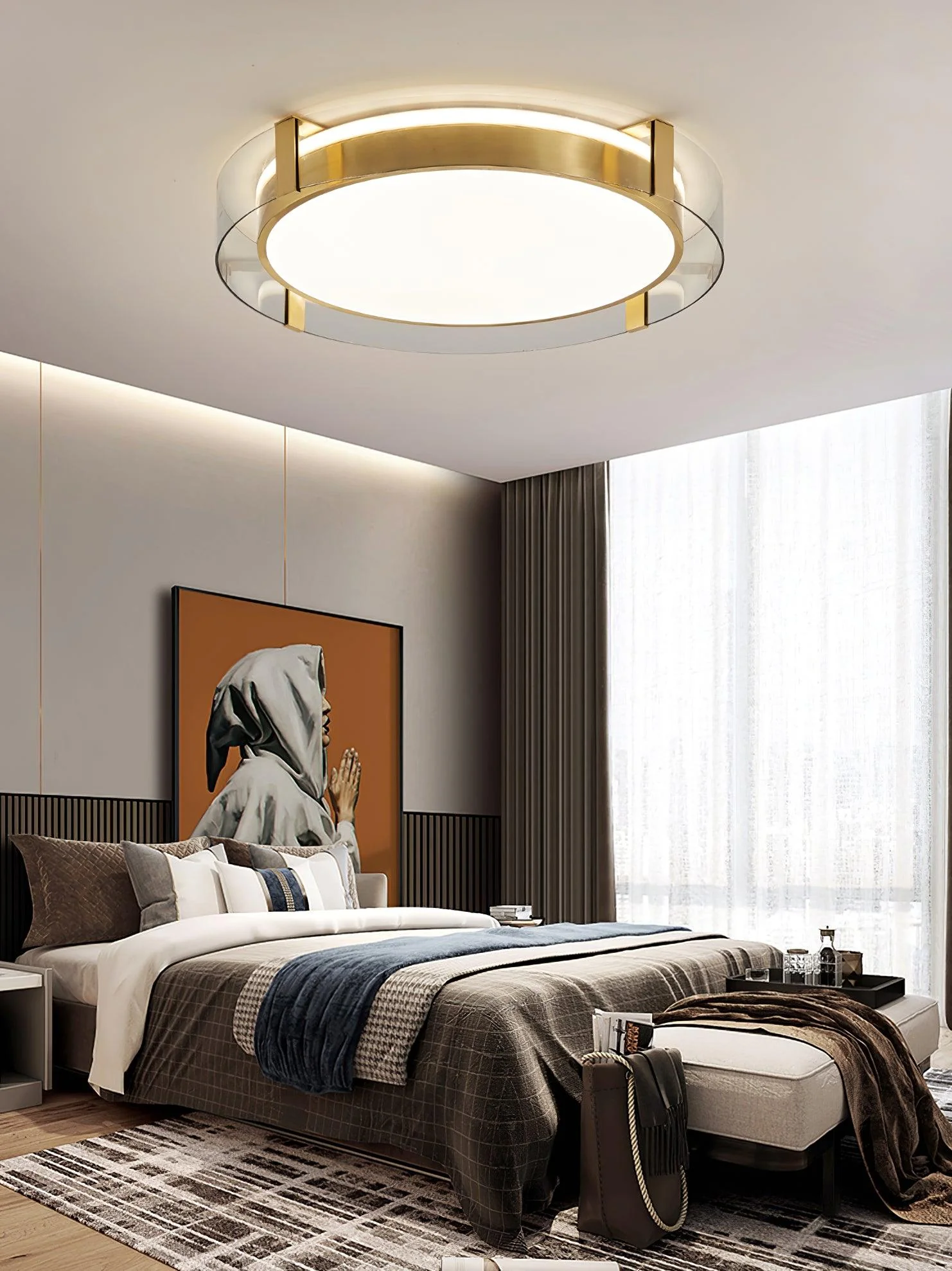 Round Low Profile Ceiling Light - Image 14