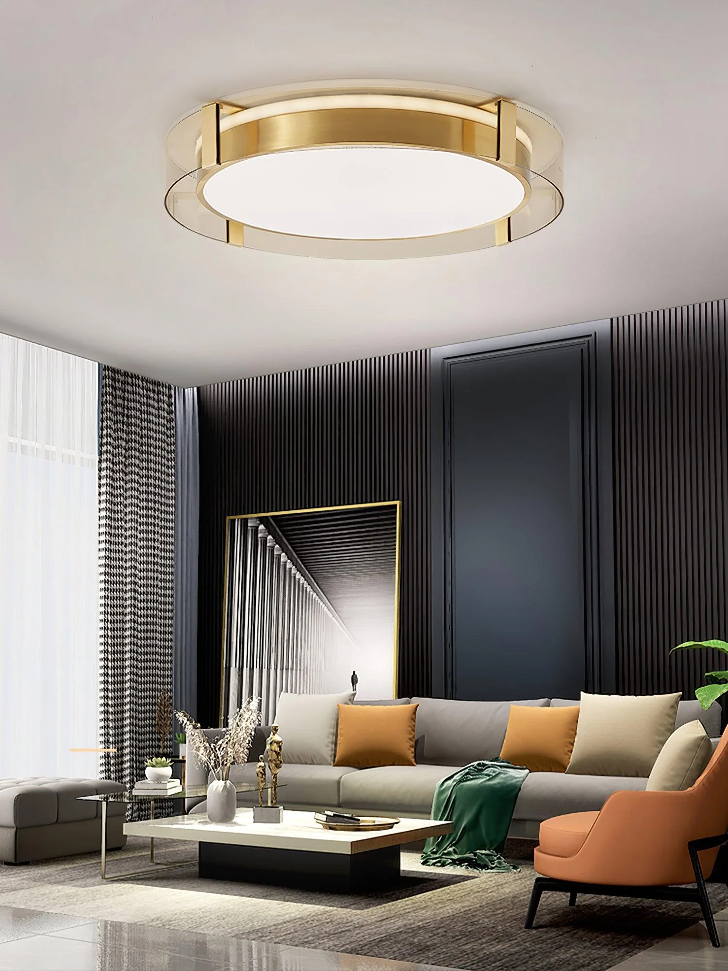 Round Low Profile Ceiling Light - Image 16