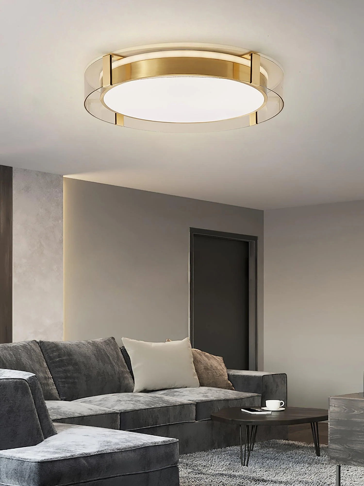 Round Low Profile Ceiling Light - Image 25