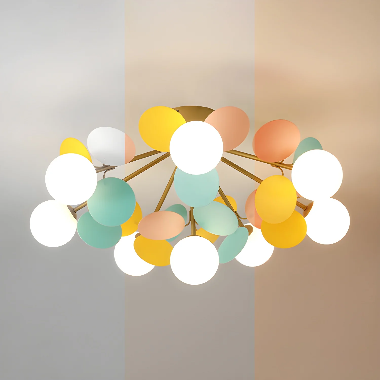 Round Macaron Ceiling Lamp - Image 18